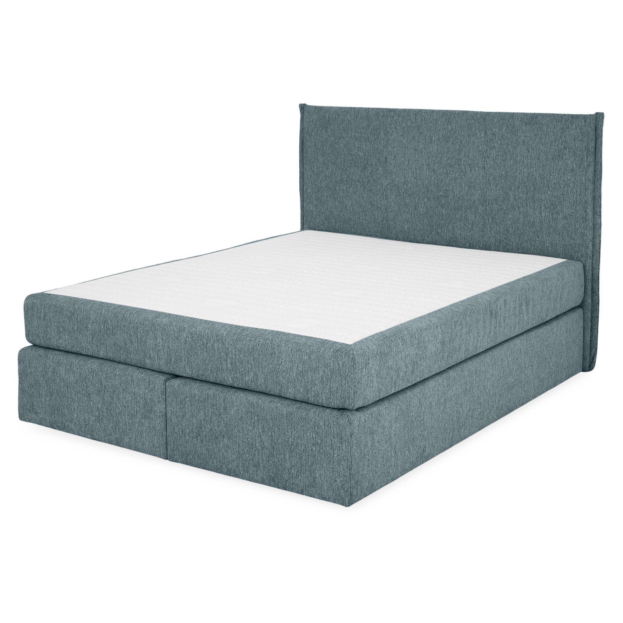 CARLINI Pat tapițat boxspring, 160x200cm, saltea inclusă - Image 56