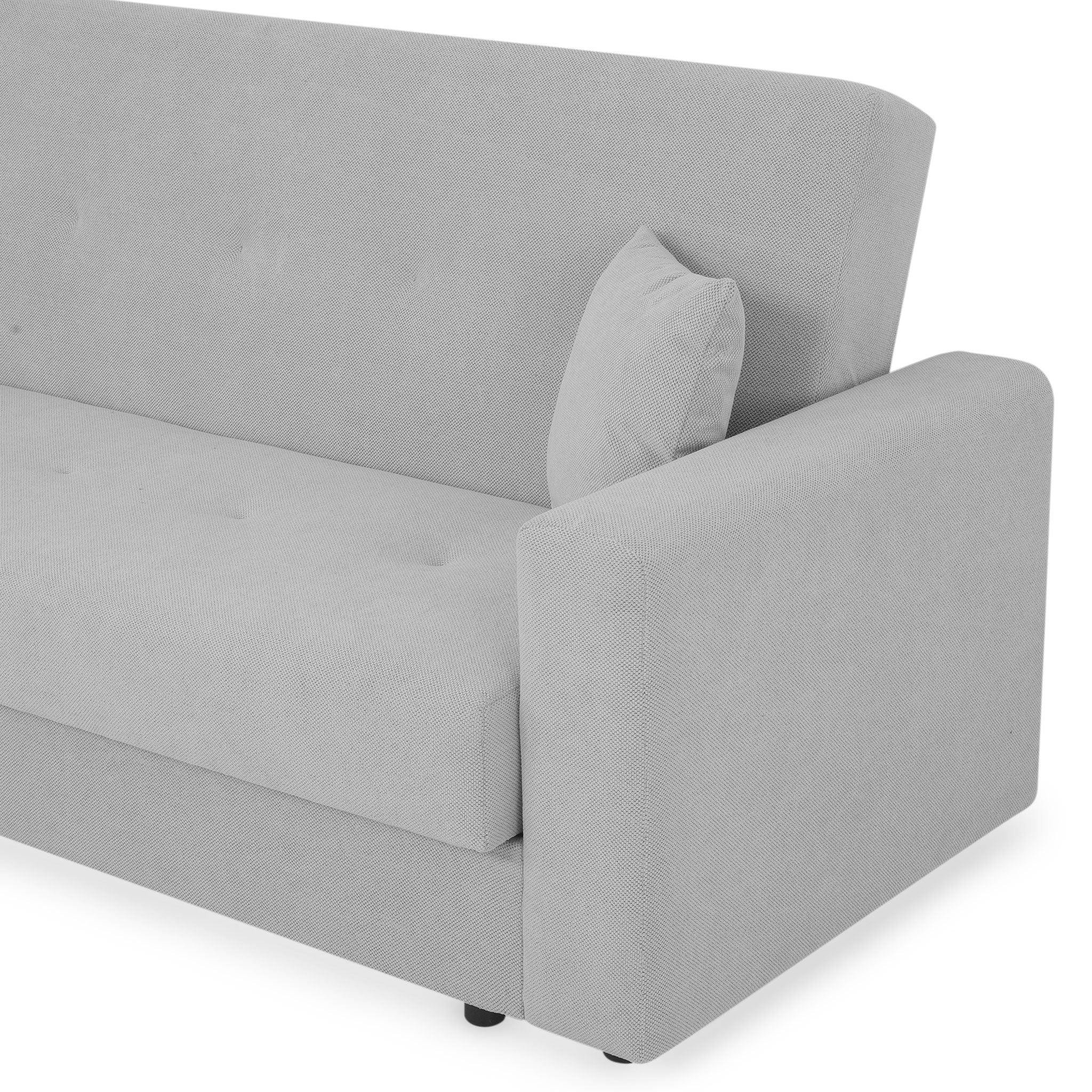 HOBBS Canapea extensibilă, 3 locuri, ladă depozitare, stofă - Image 13