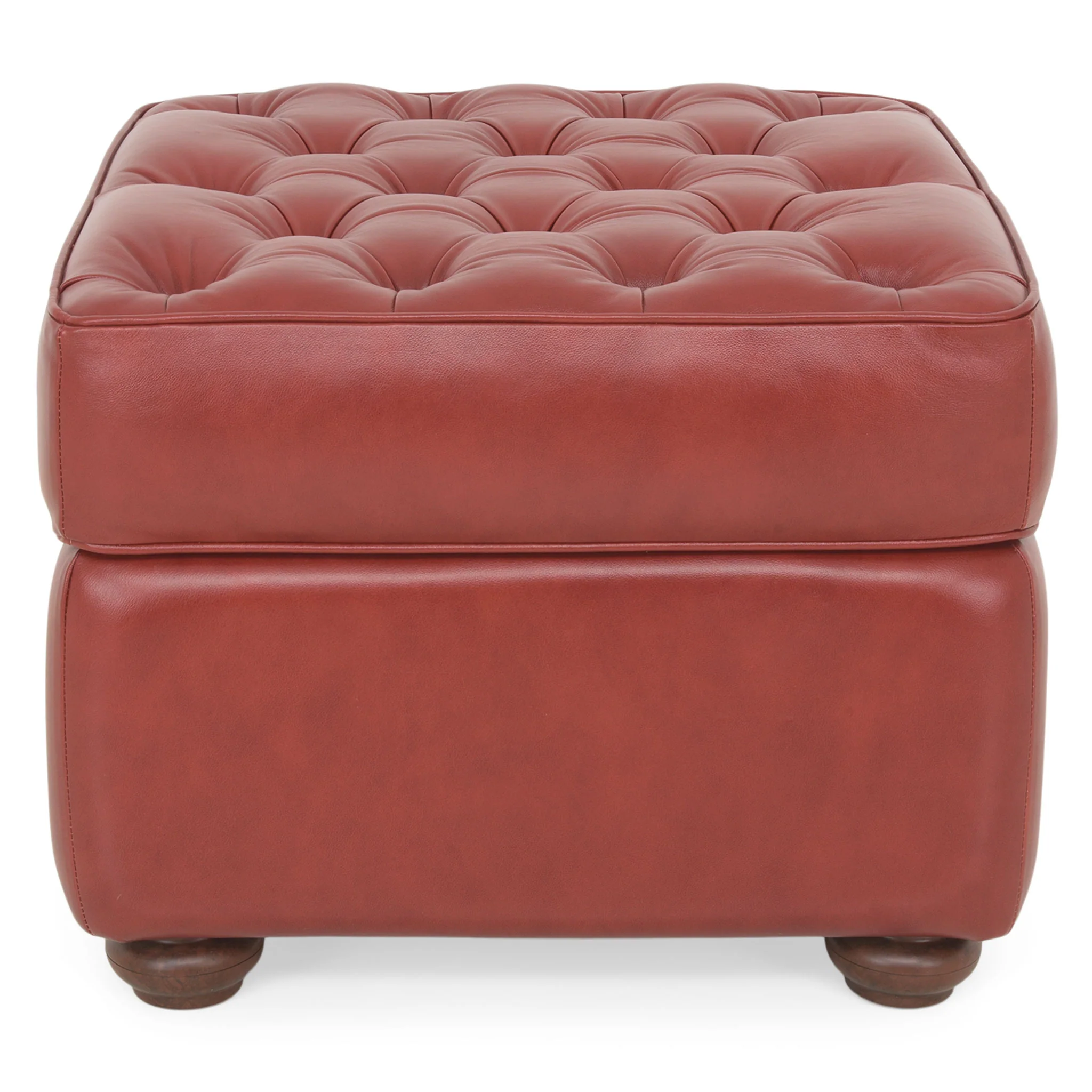 CHESTERFIELD Taburet, piele - Image 4