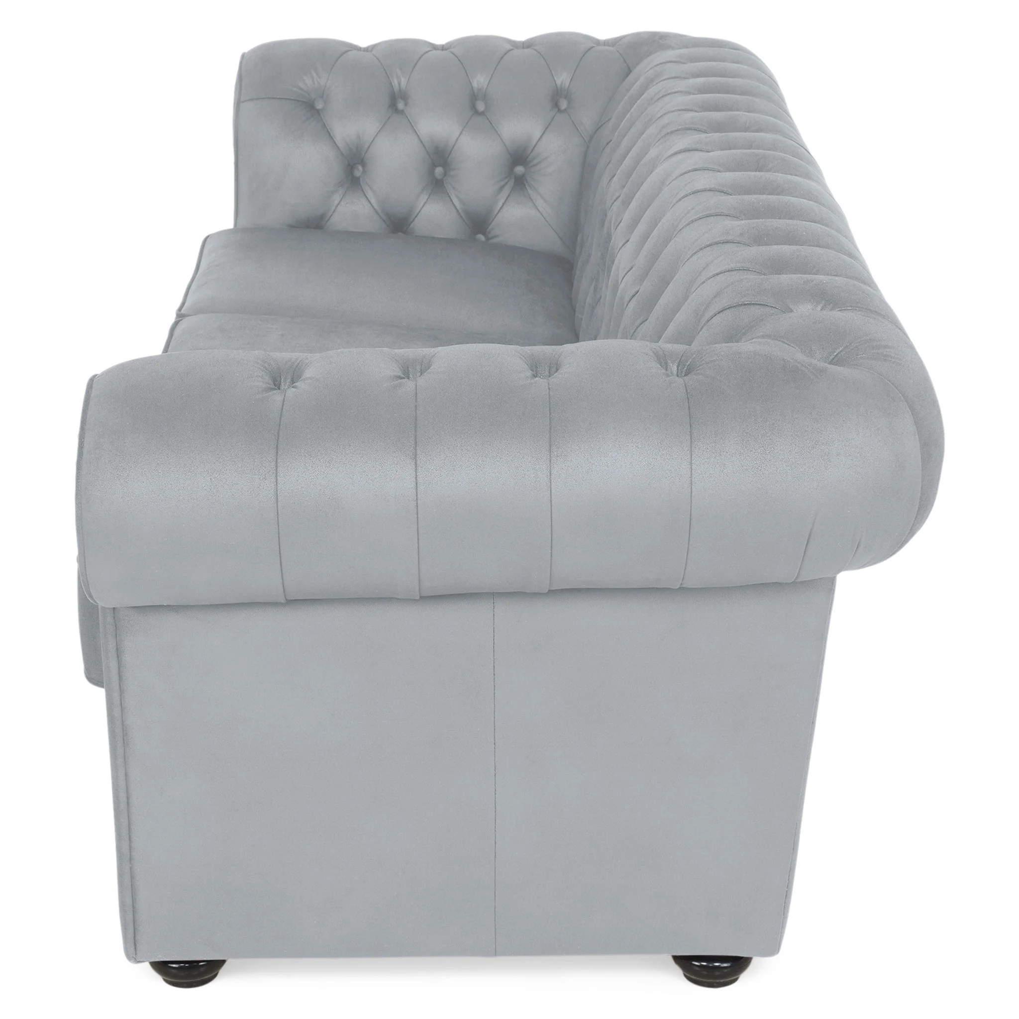 CHESTERFIELD Canapea 3 locuri, stofă - Image 112