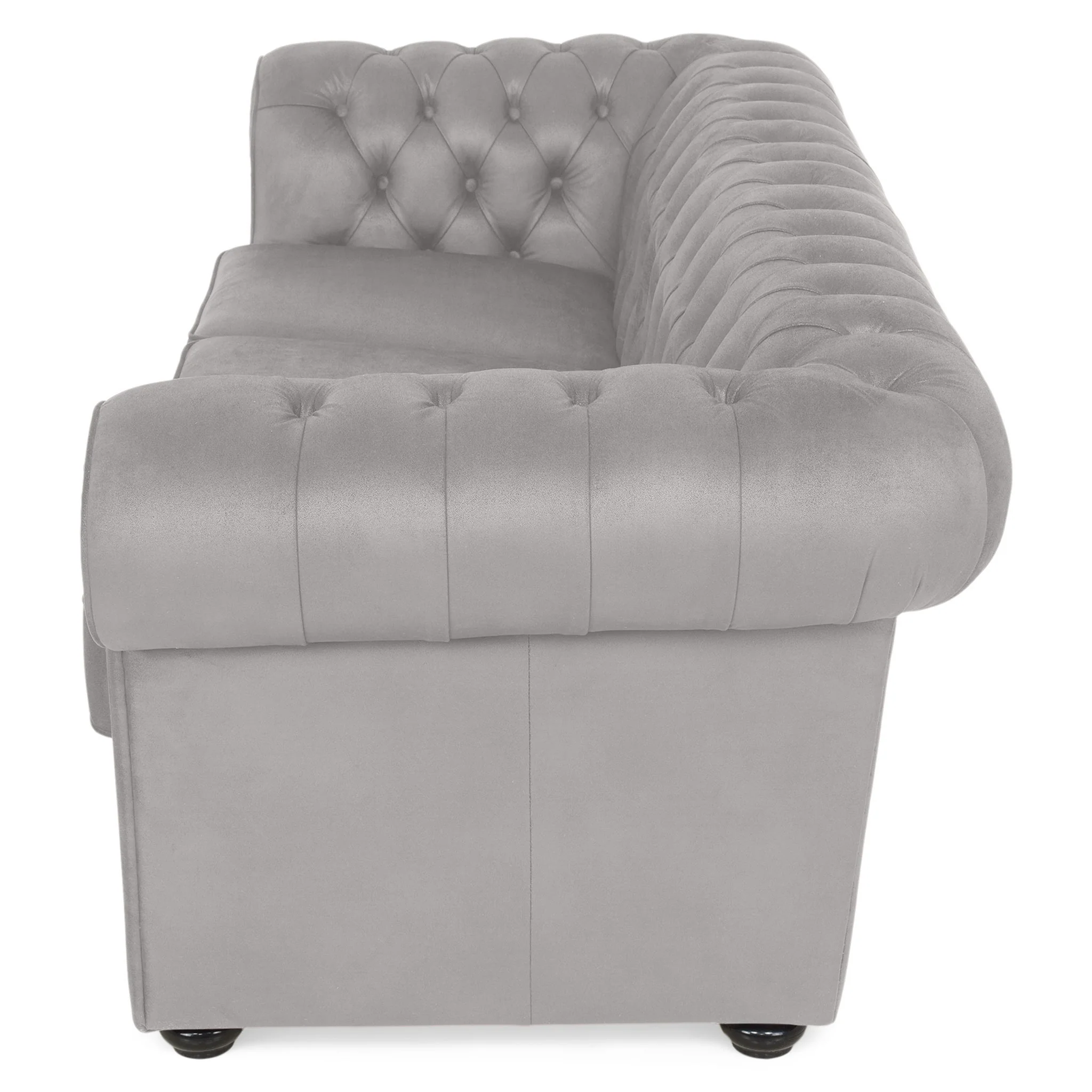 CHESTERFIELD Canapea 3 locuri, stofă - Image 98