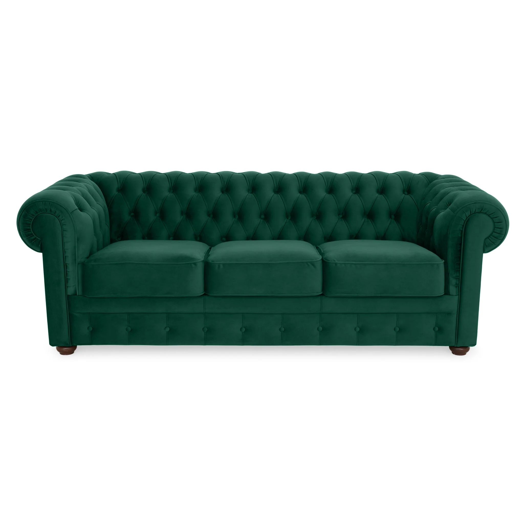 CHESTERFIELD Canapea 3 locuri, stofă - Image 38