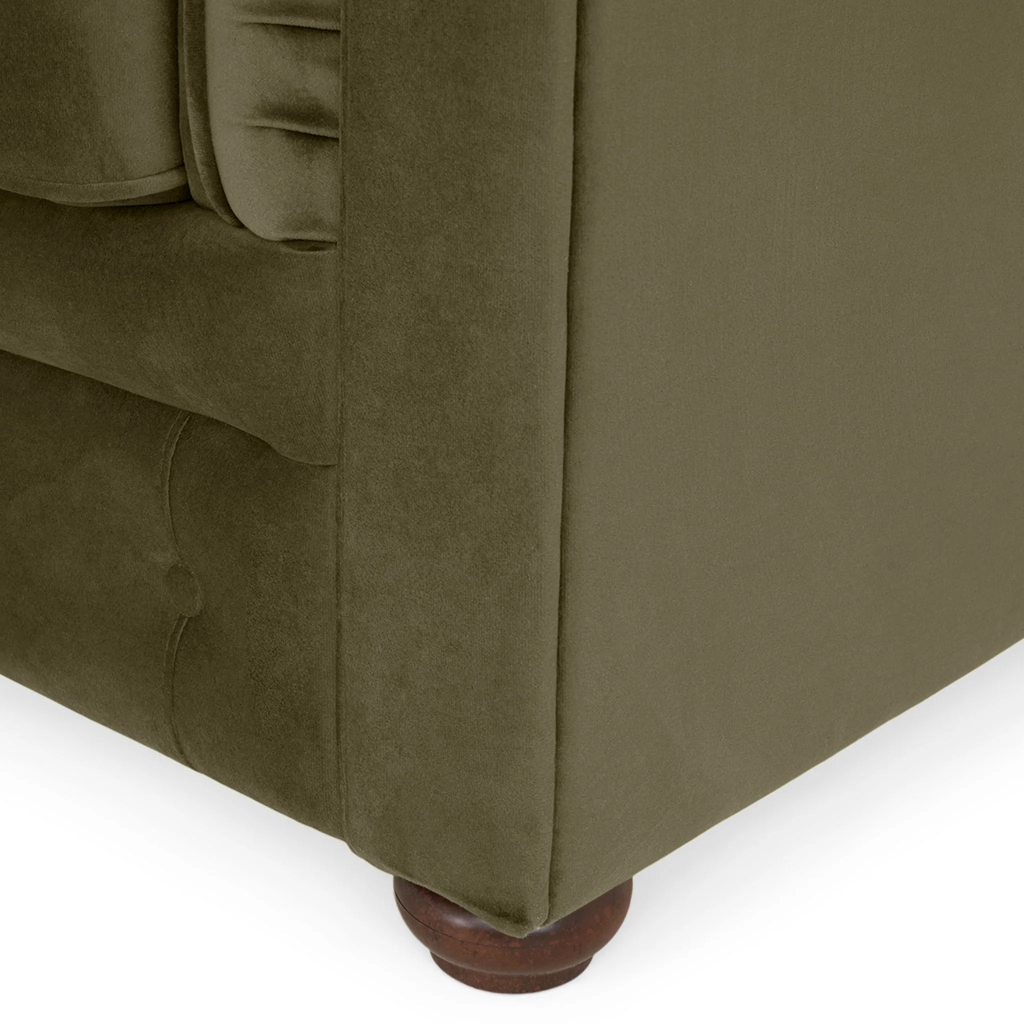 CHESTERFIELD Canapea 3 locuri, stofă - Image 58