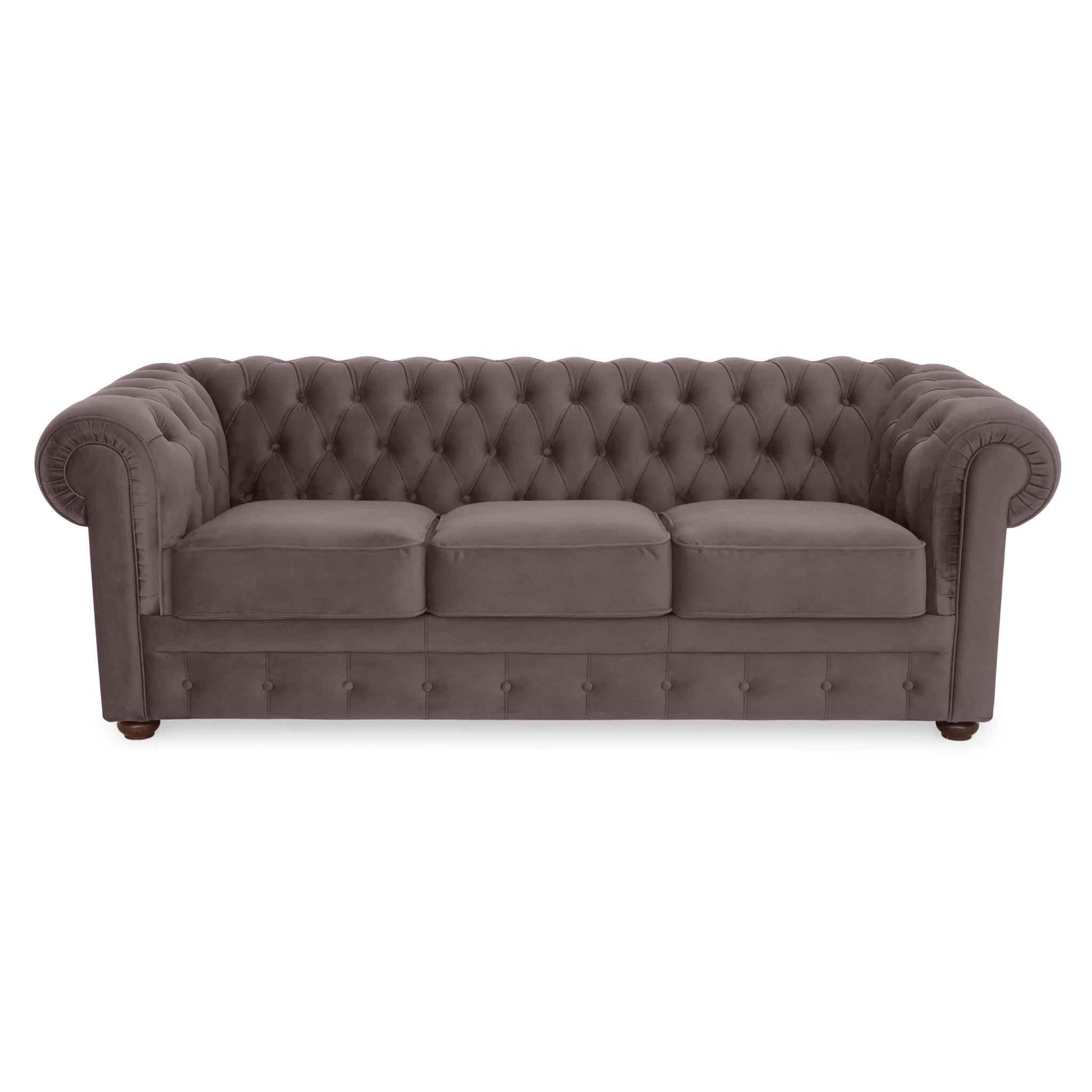 CHESTERFIELD Canapea 3 locuri, stofă - Image 73