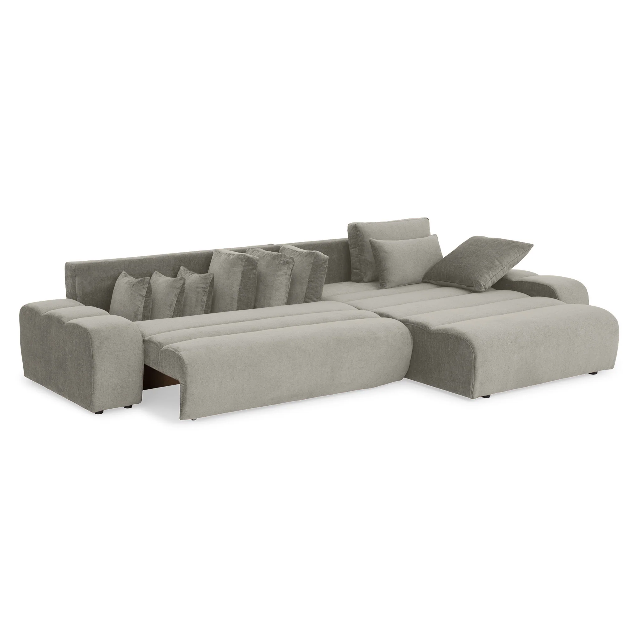 LOUNGE Colțar extensibil cu șezlong interschimbabil, stofă - Image 157