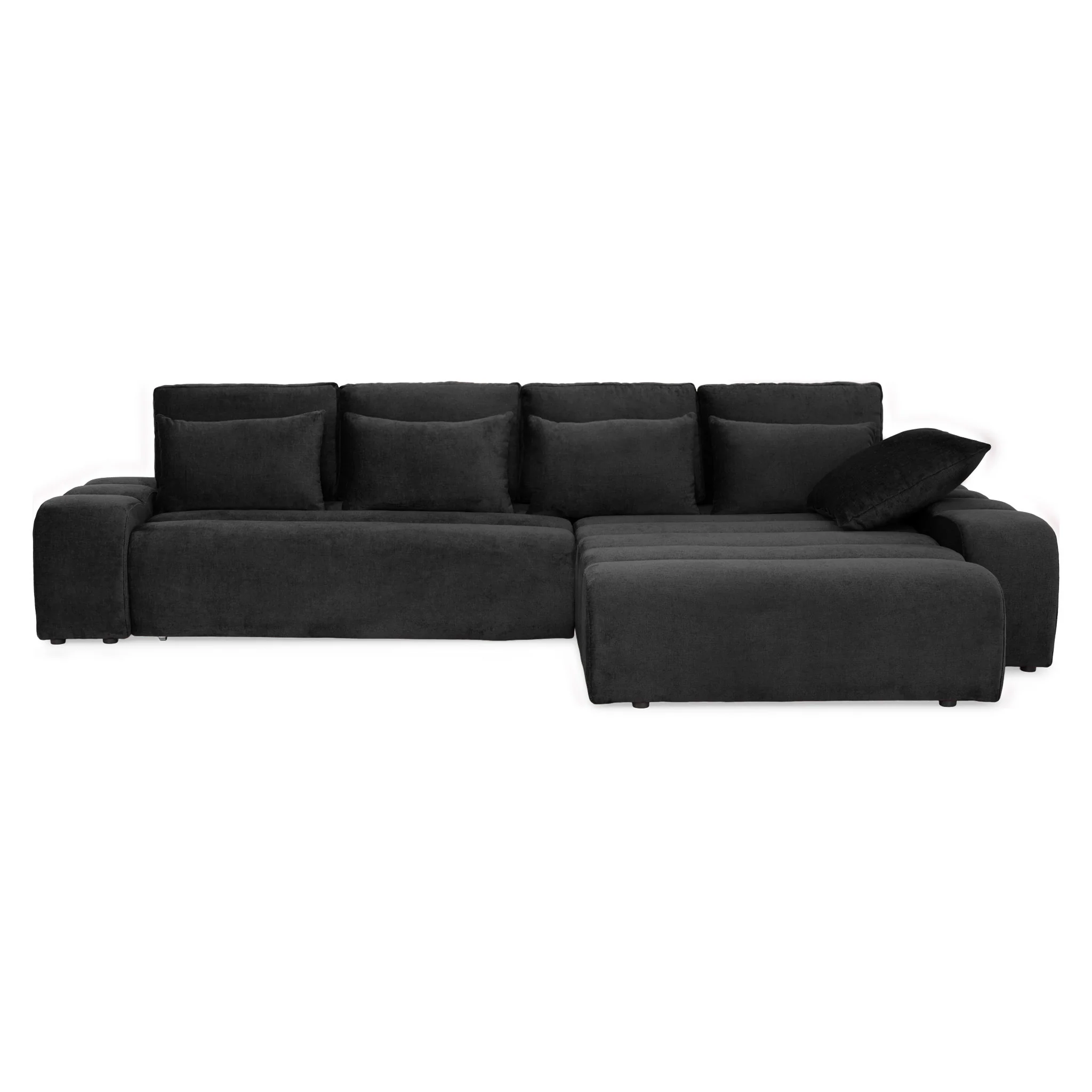 LOUNGE Colțar extensibil cu șezlong interschimbabil, stofă - Image 178