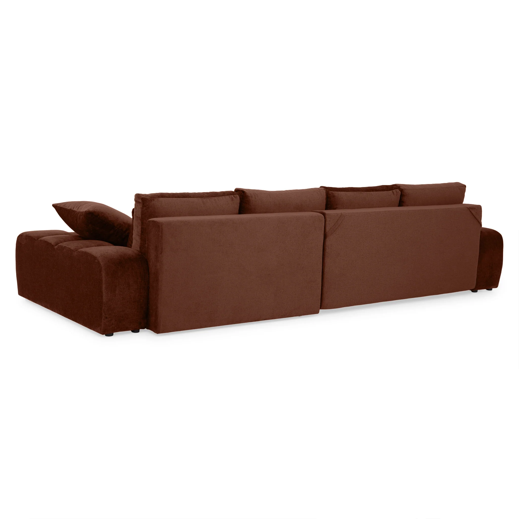 LOUNGE Colțar extensibil cu șezlong interschimbabil, stofă - Image 77