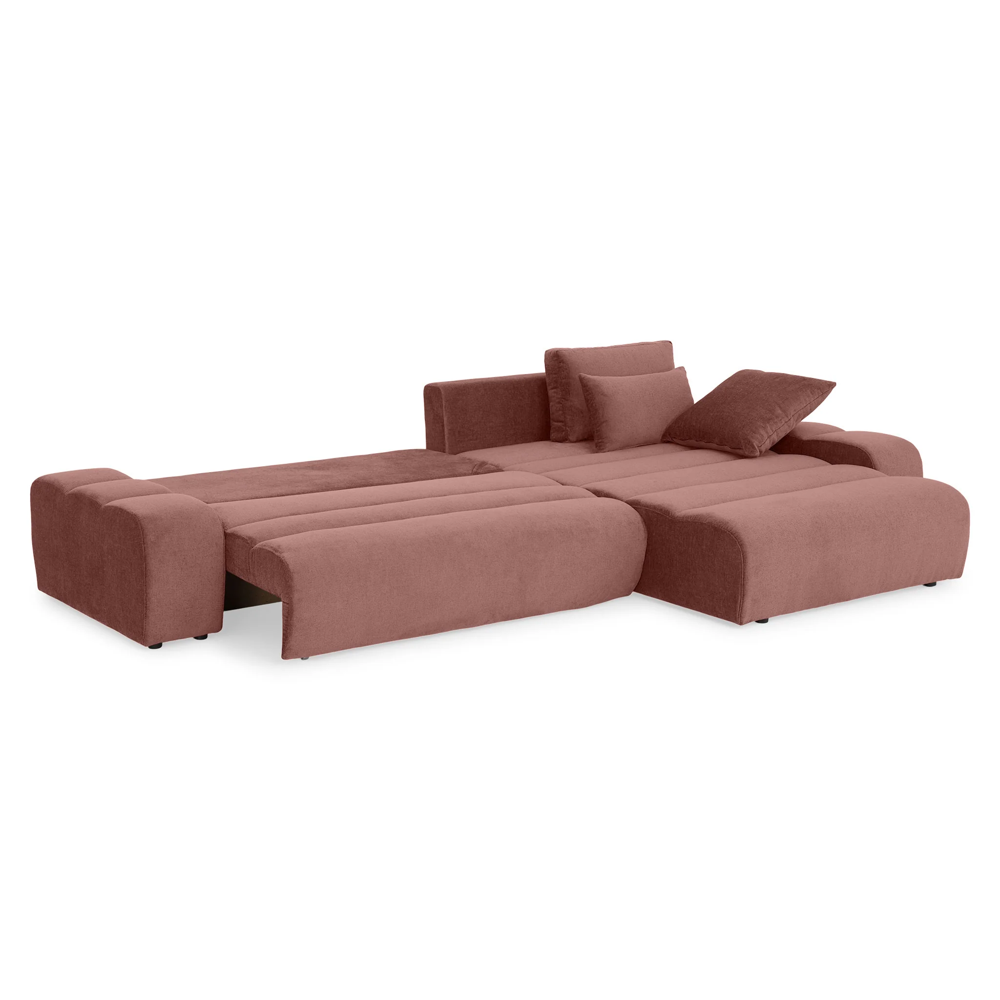 LOUNGE Colțar extensibil cu șezlong interschimbabil, stofă - Image 98