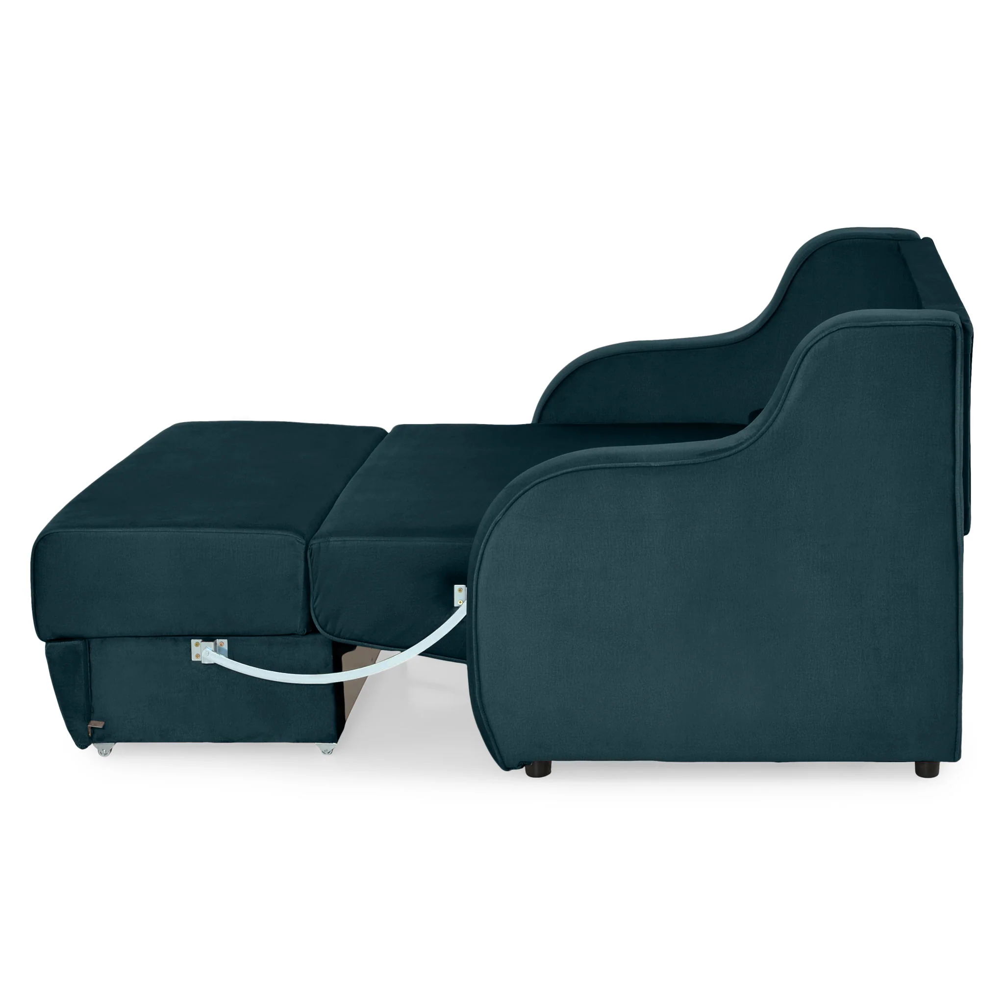 NEREA Canapea extensibilă, 2 locuri, 2 perne decorative incluse, stofă - Image 45