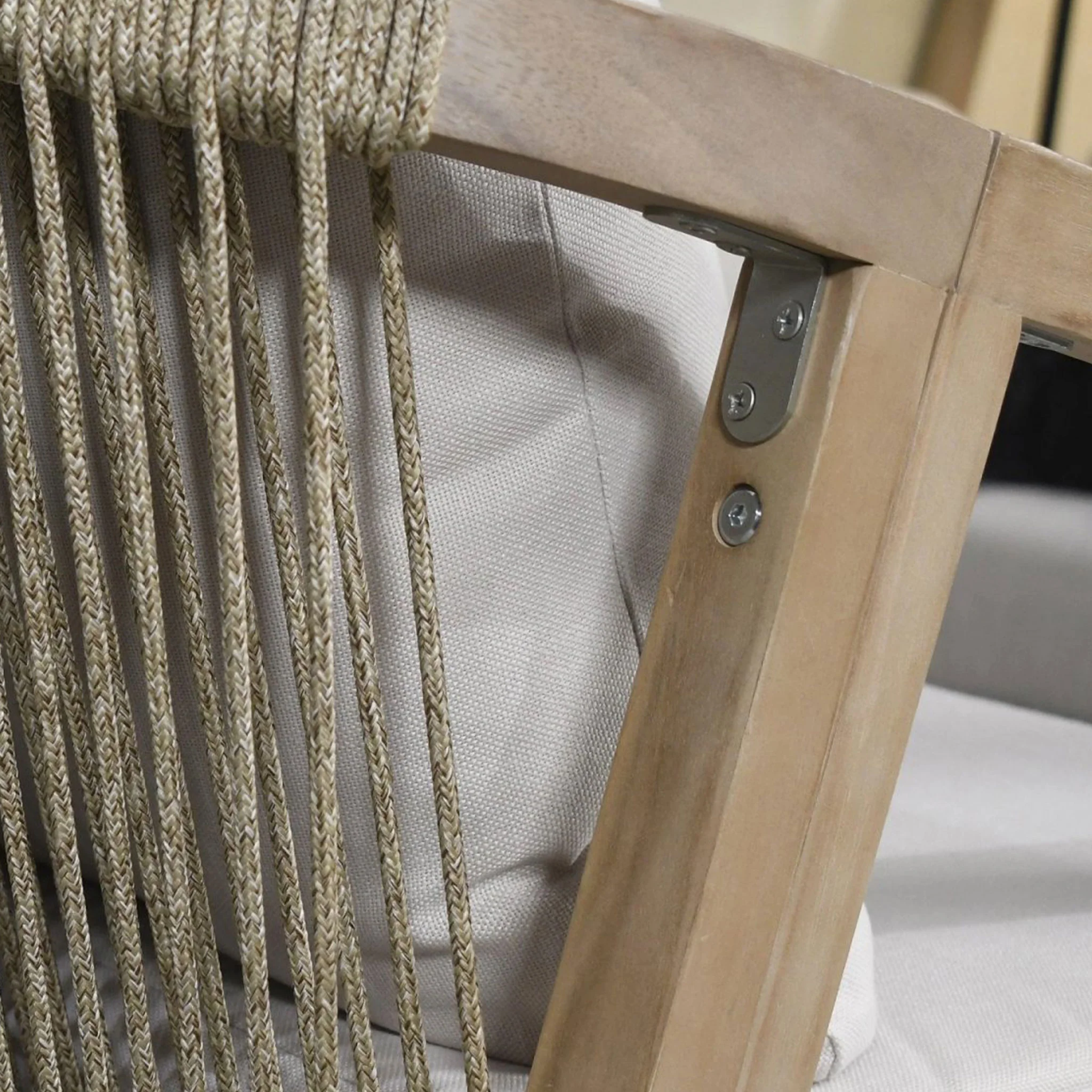 RIMINI Set mobilier terasă/grădină, 2 fotolii și măsuță - Image 8