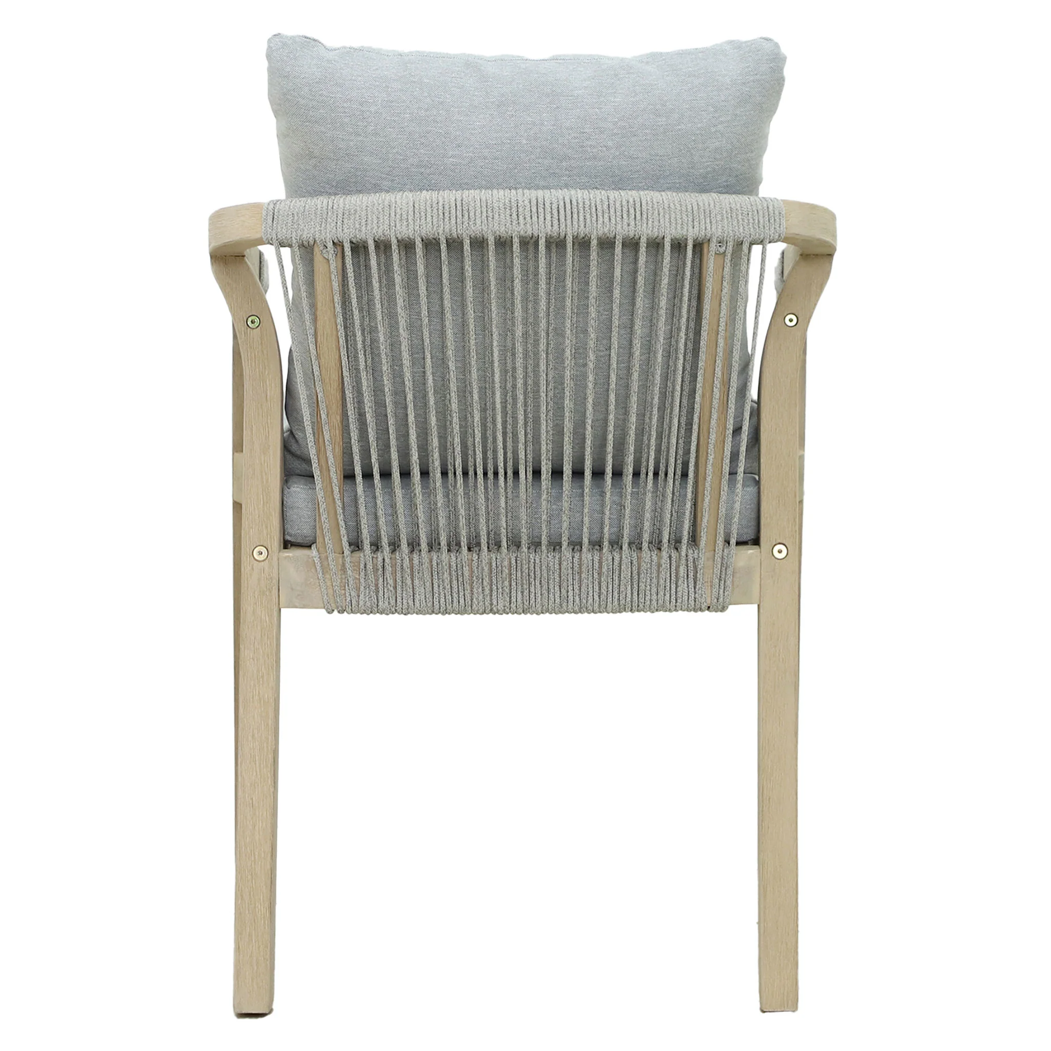 ASHEN Set mobilier terasă/grădină, 8 scaune și masă - Image 11