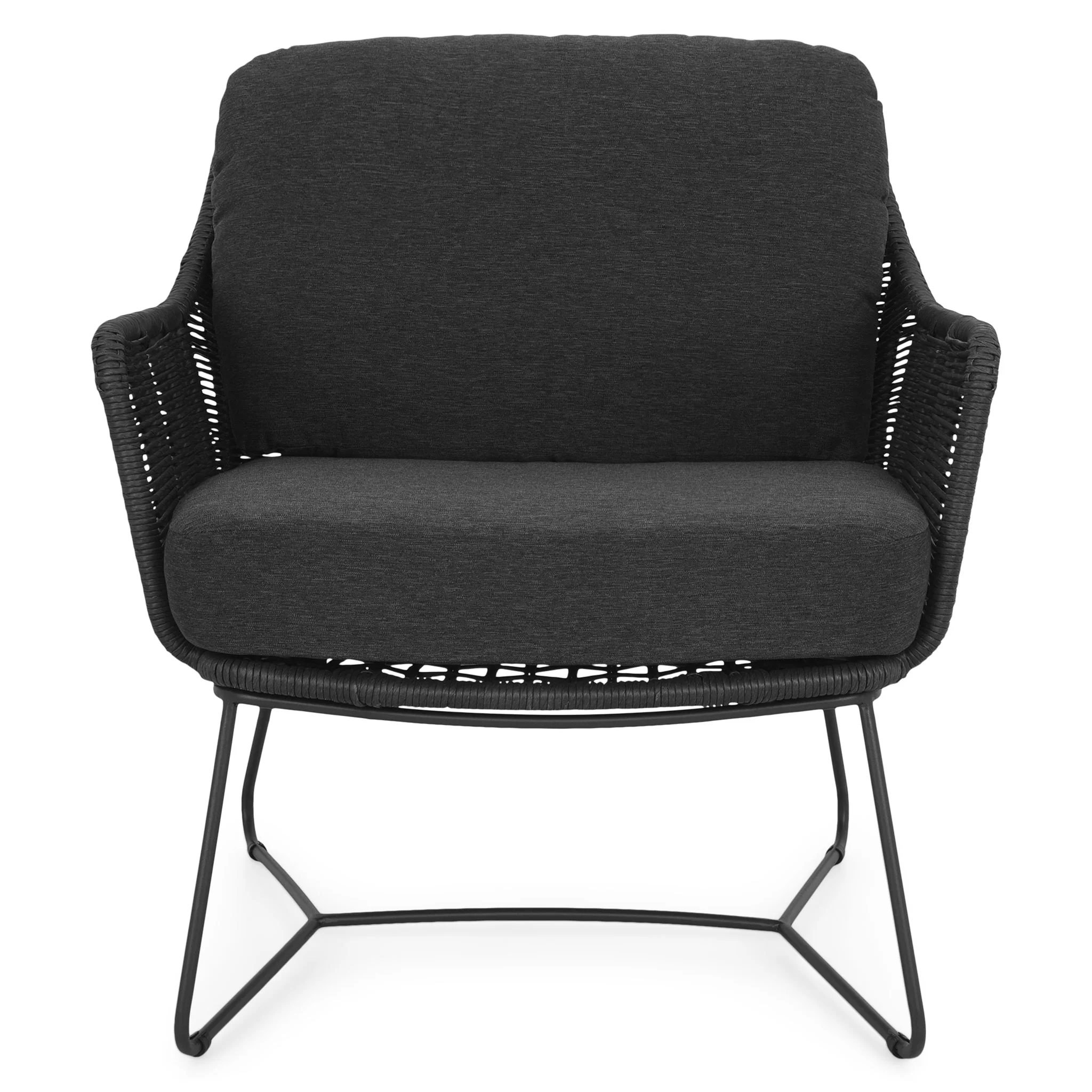 BERLIN Set mobilier terasă/grădină, 2 fotolii, canapea și măsuță - Image 4