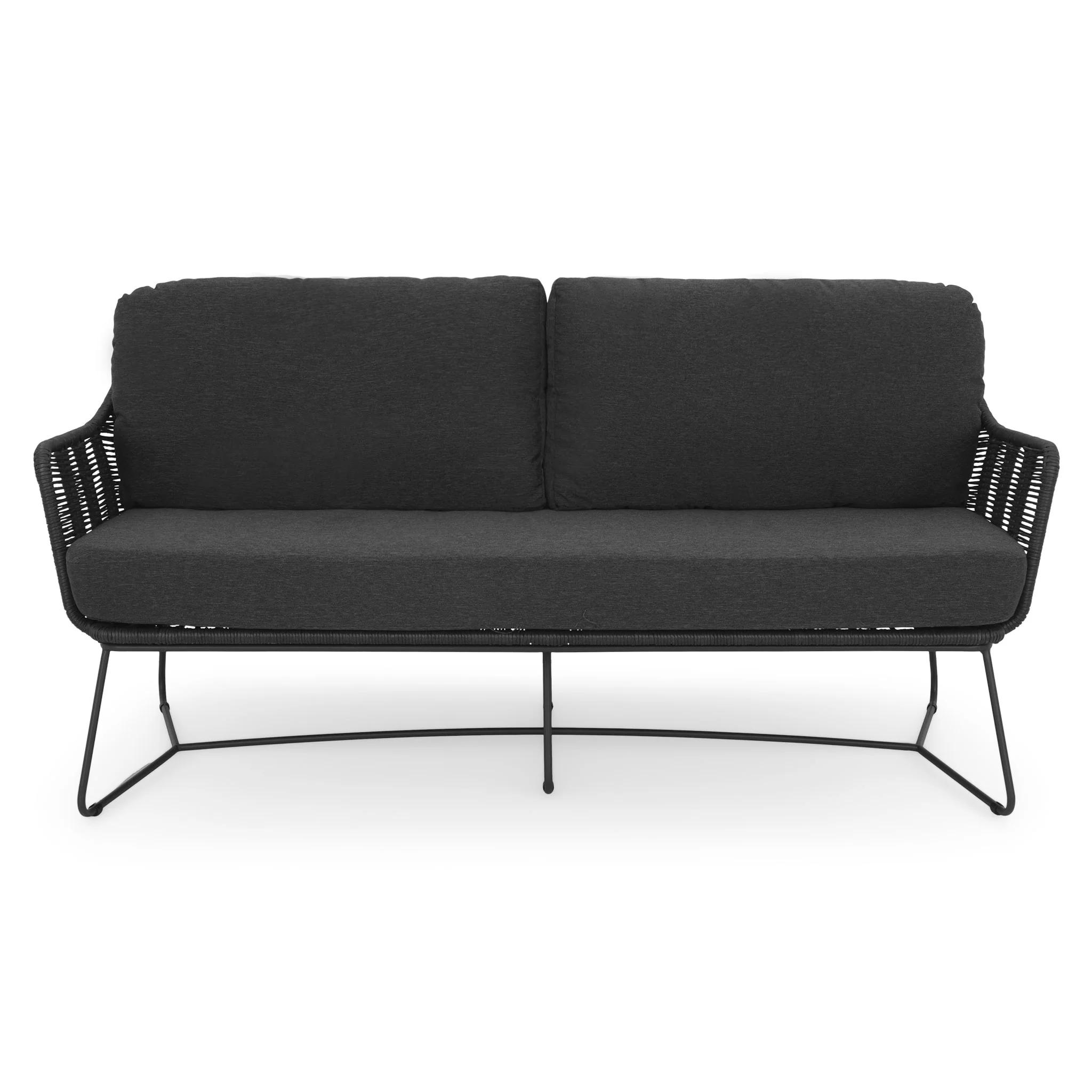 BERLIN Set mobilier terasă/grădină, 2 fotolii, canapea și măsuță - Image 6
