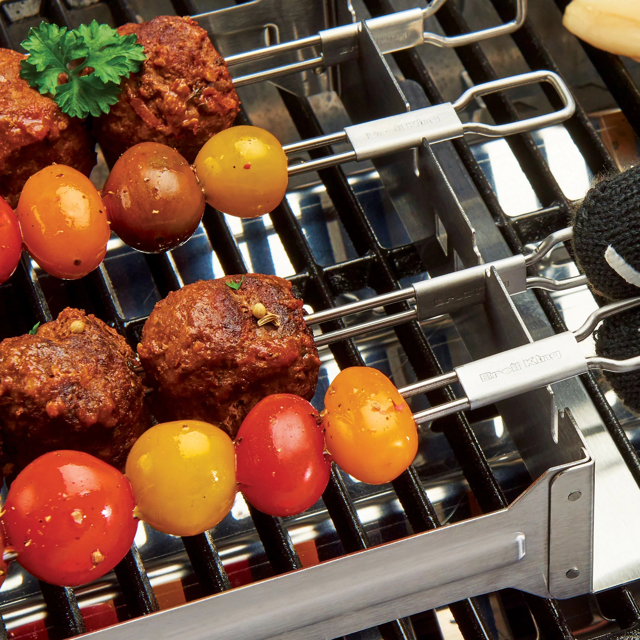 BROIL KING Set 4 țepușe pentru frigărui - Image 2