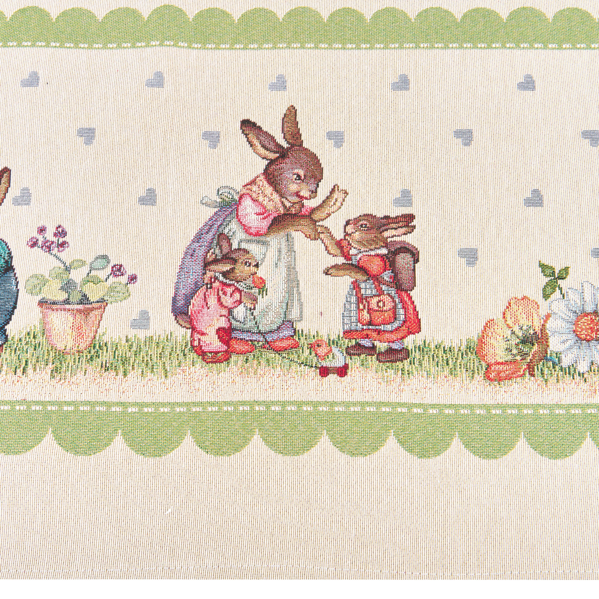 EASTER BUNNY FAMILY Față de masă - Image 3