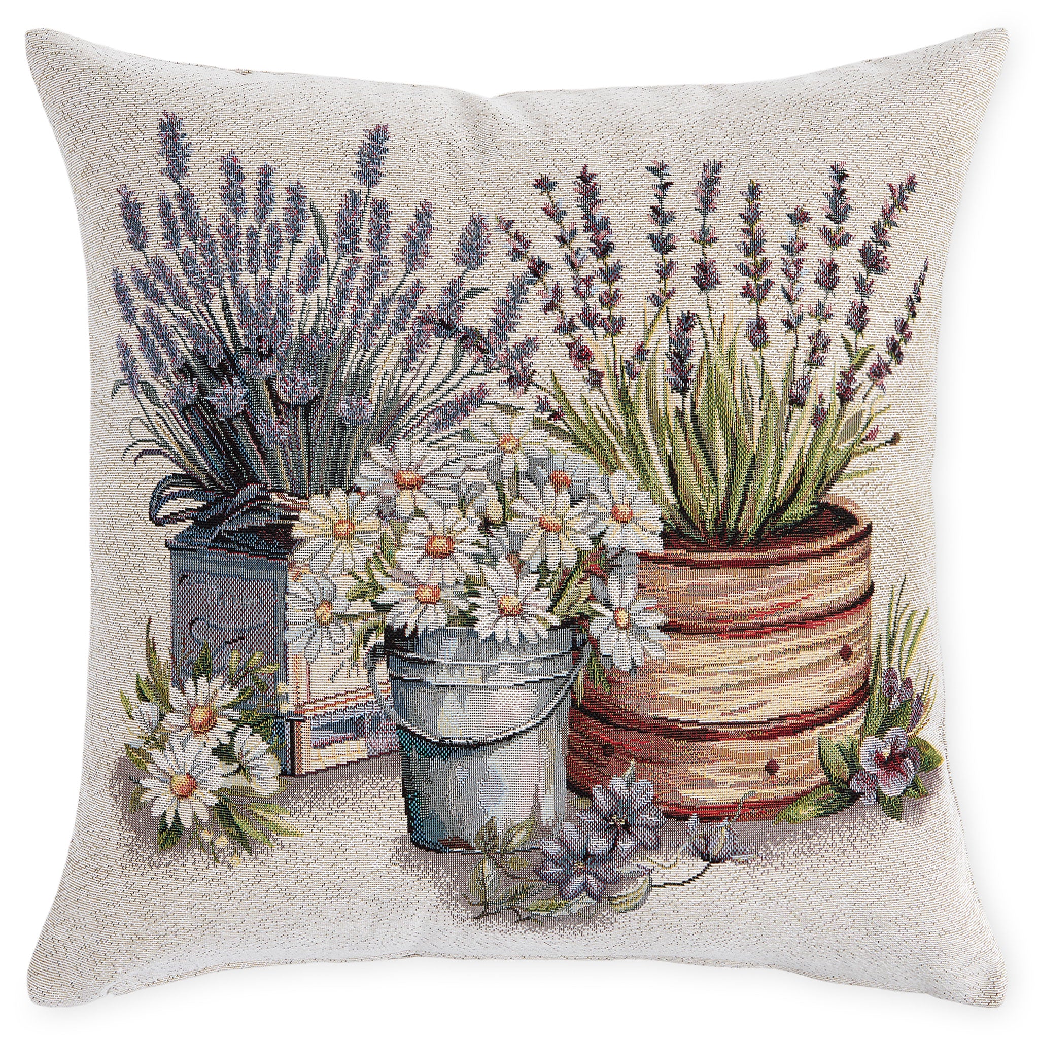 FIELD FLOWERS III Pernă decorativă, 45x45cm
