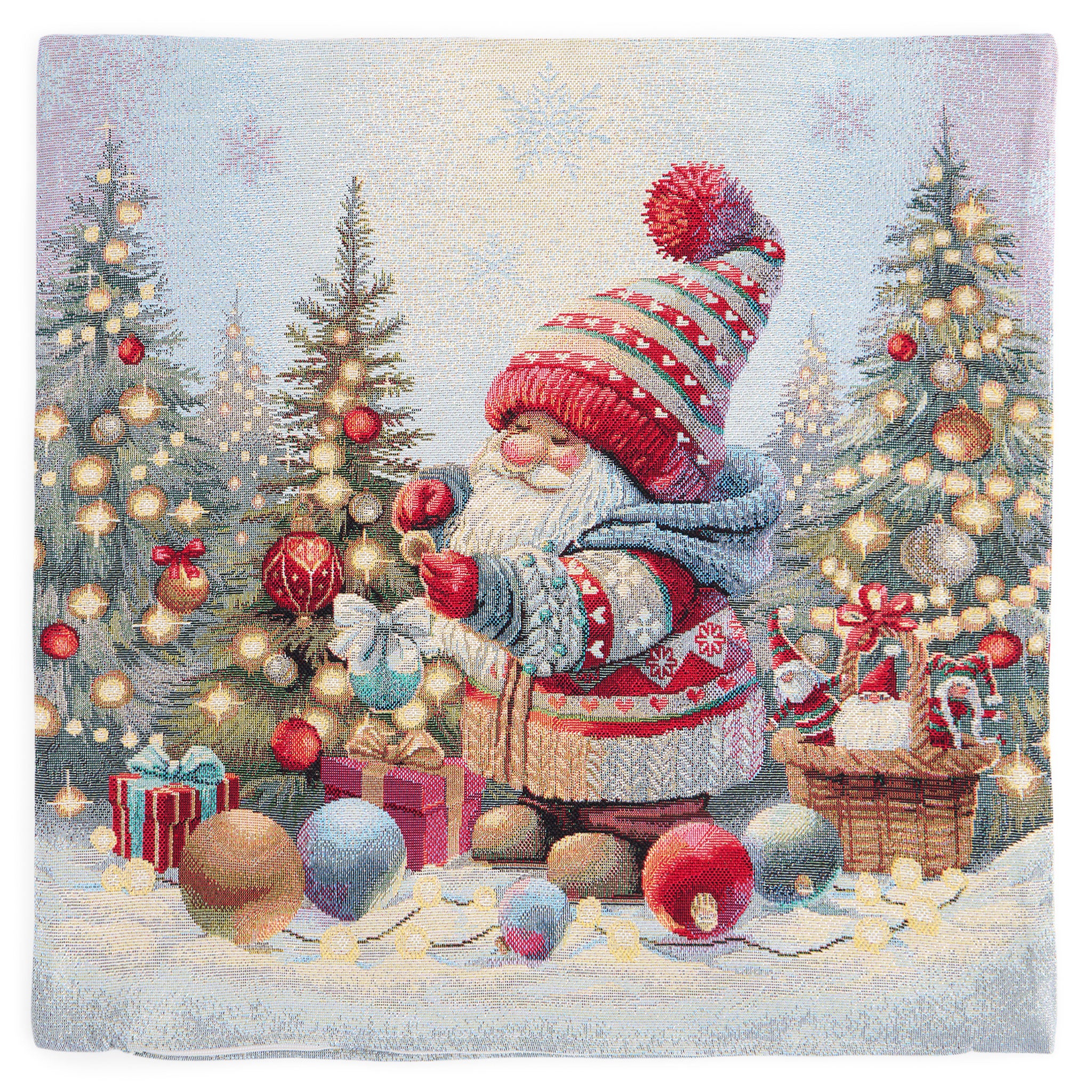 JOYFUL SANTA Pernă decorativă, 45x45cm - Image 2