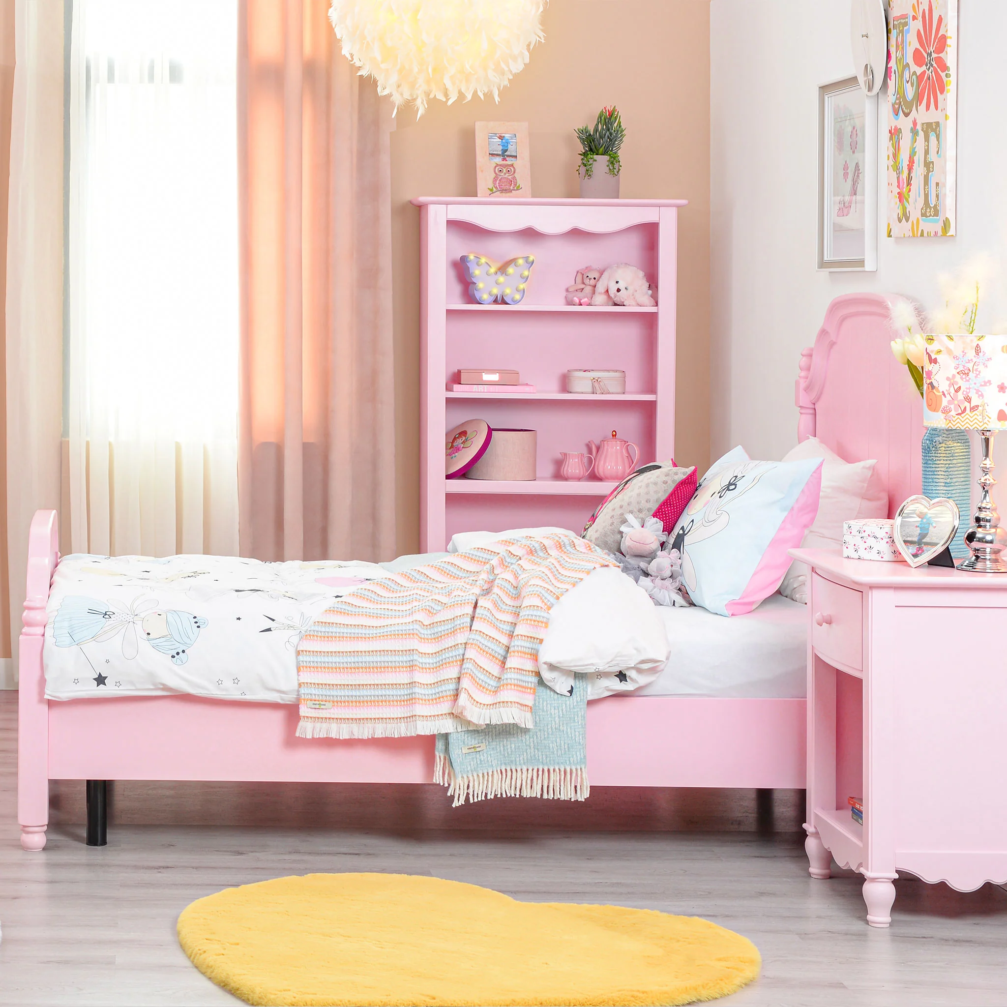 FAIRY Set așternut 3 piese copii, 140x200cm - Image 10