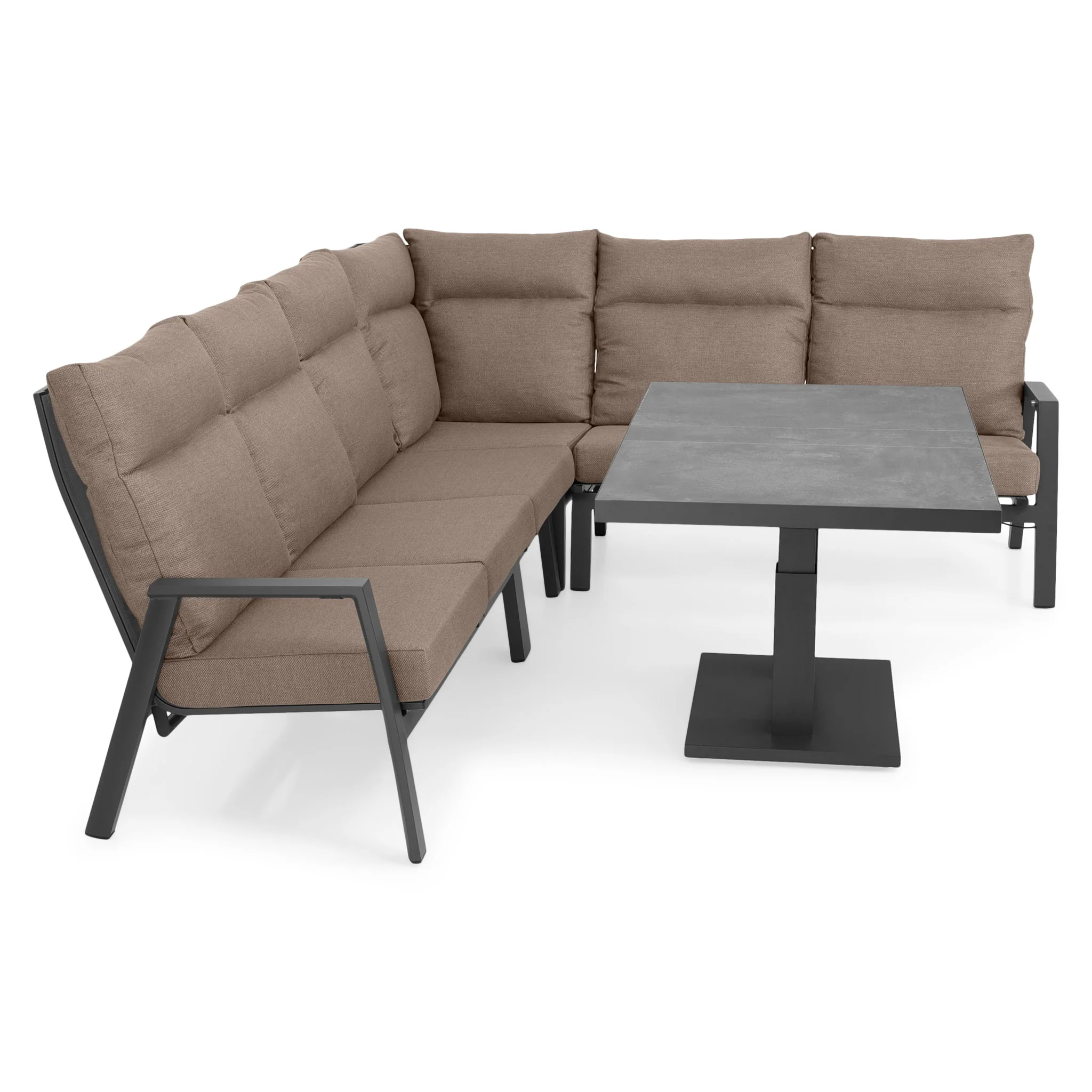 SALZBURG Set mobilier terasă/grădină, colțar și masă - Image 37