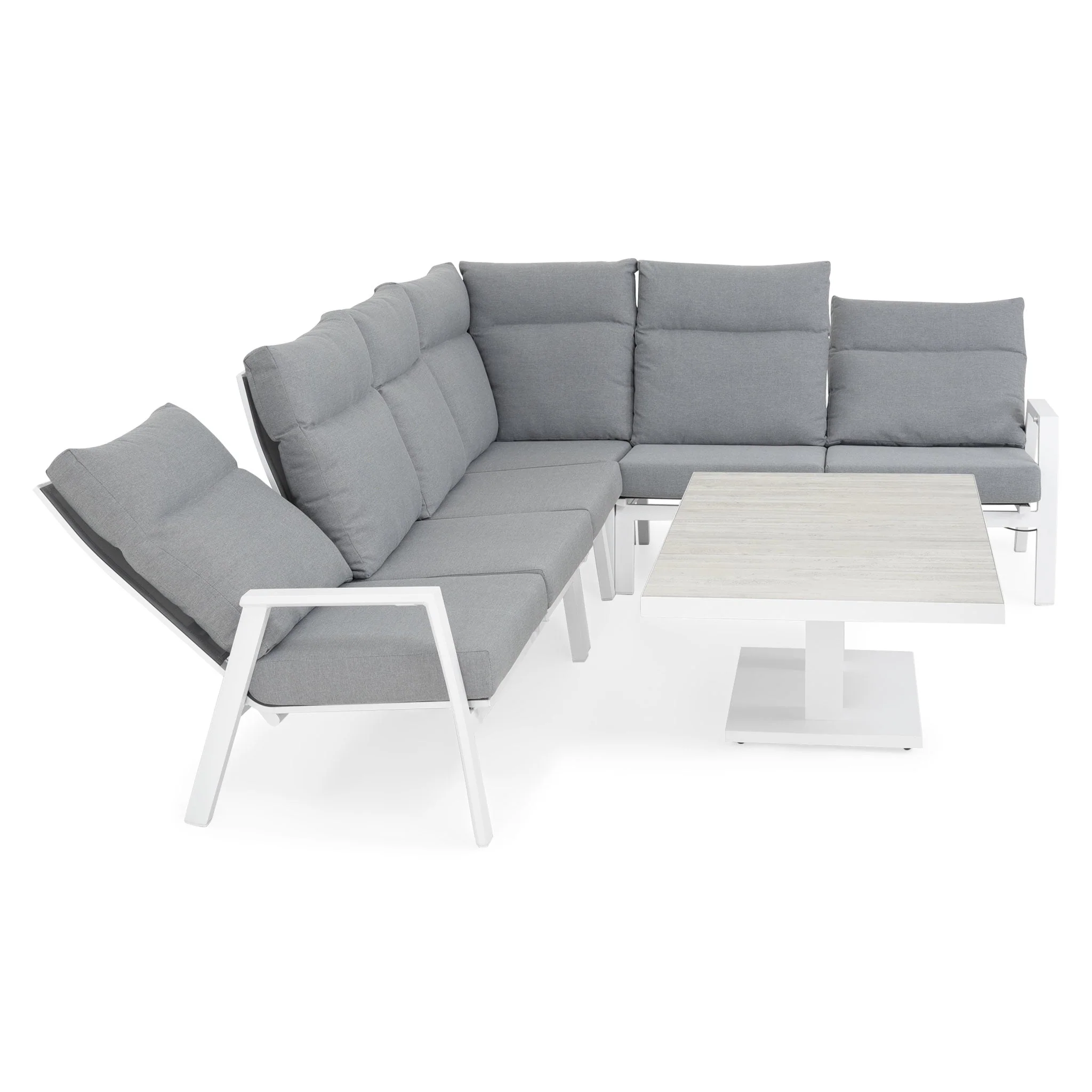 SALZBURG Set mobilier terasă/grădină, colțar și masă - Image 4