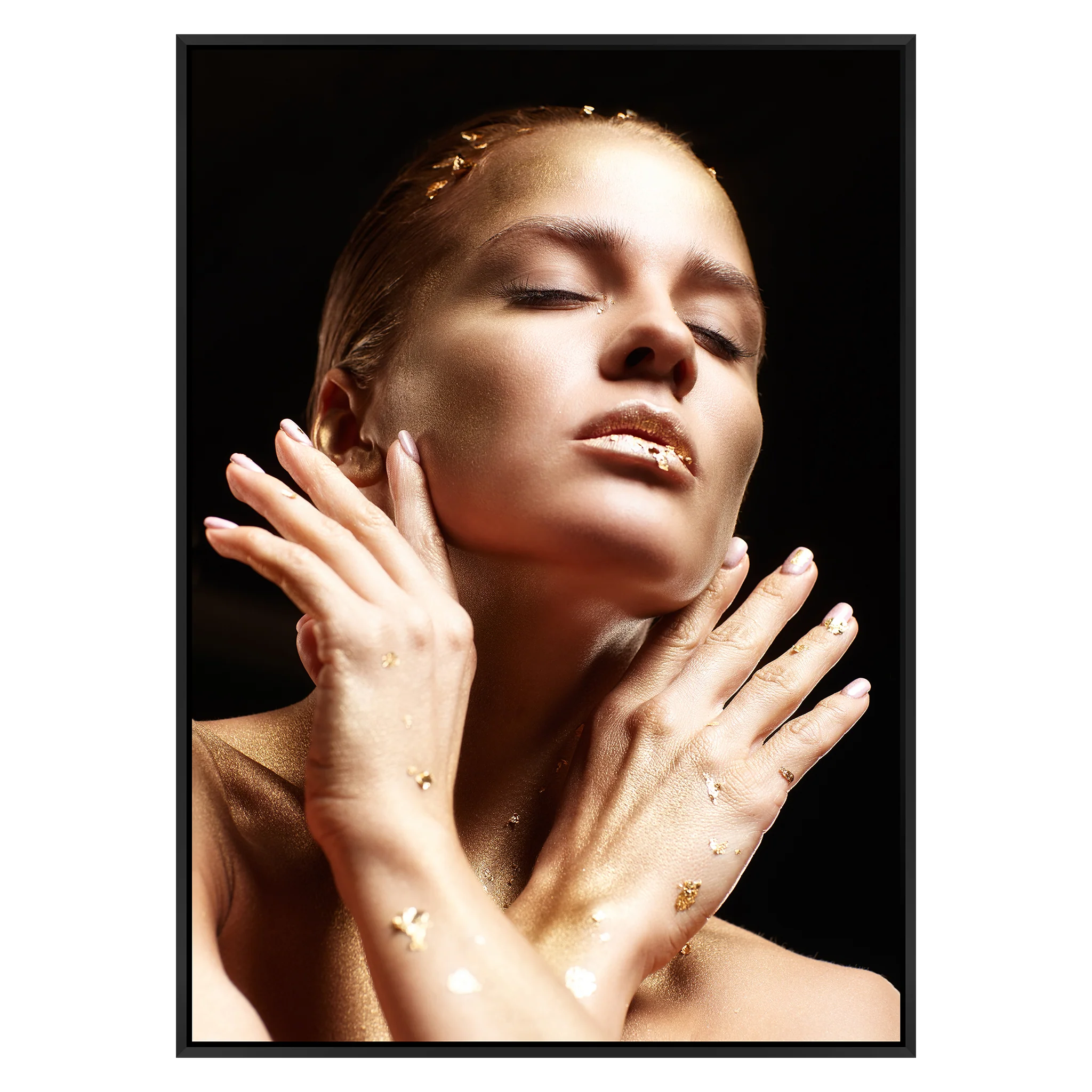 GOLD LIPS Tablou
