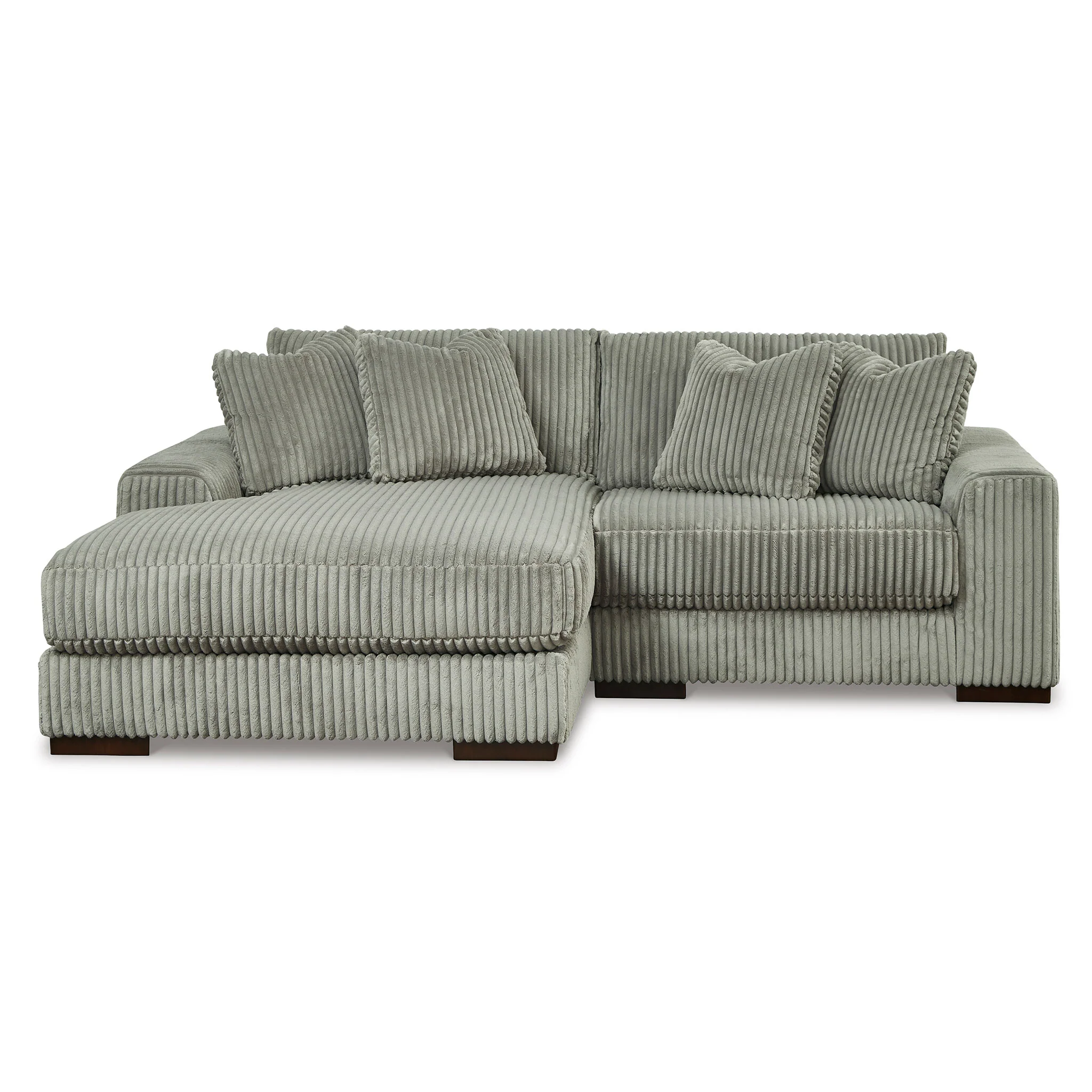 CAROLA Colțar șezlong stânga/dreapta, 4 perne decorative incluse, stofă - Image 13
