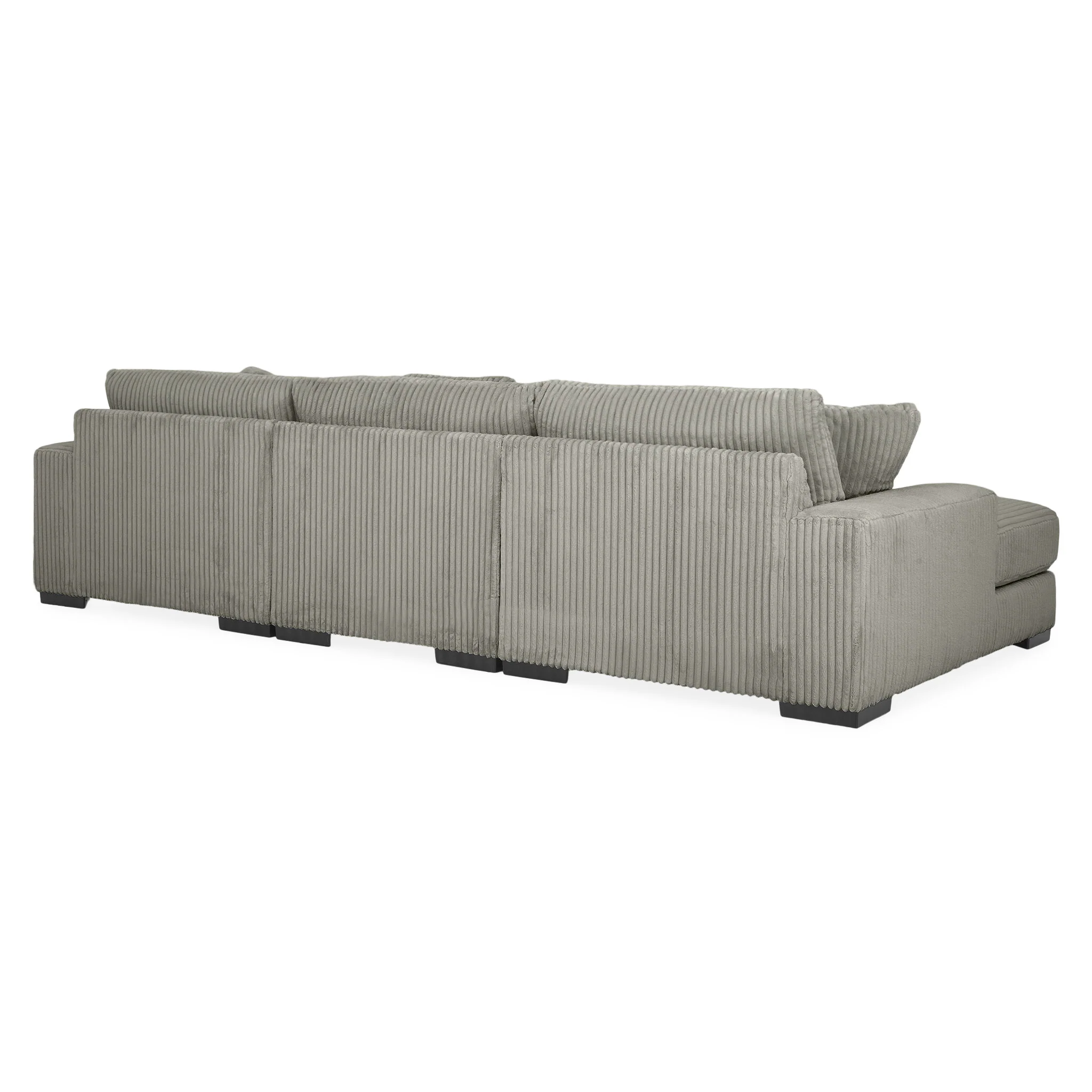 CAROLA Ansamblu colțar stânga/dreapta, 5 perne decorative incluse, stofă - Image 26