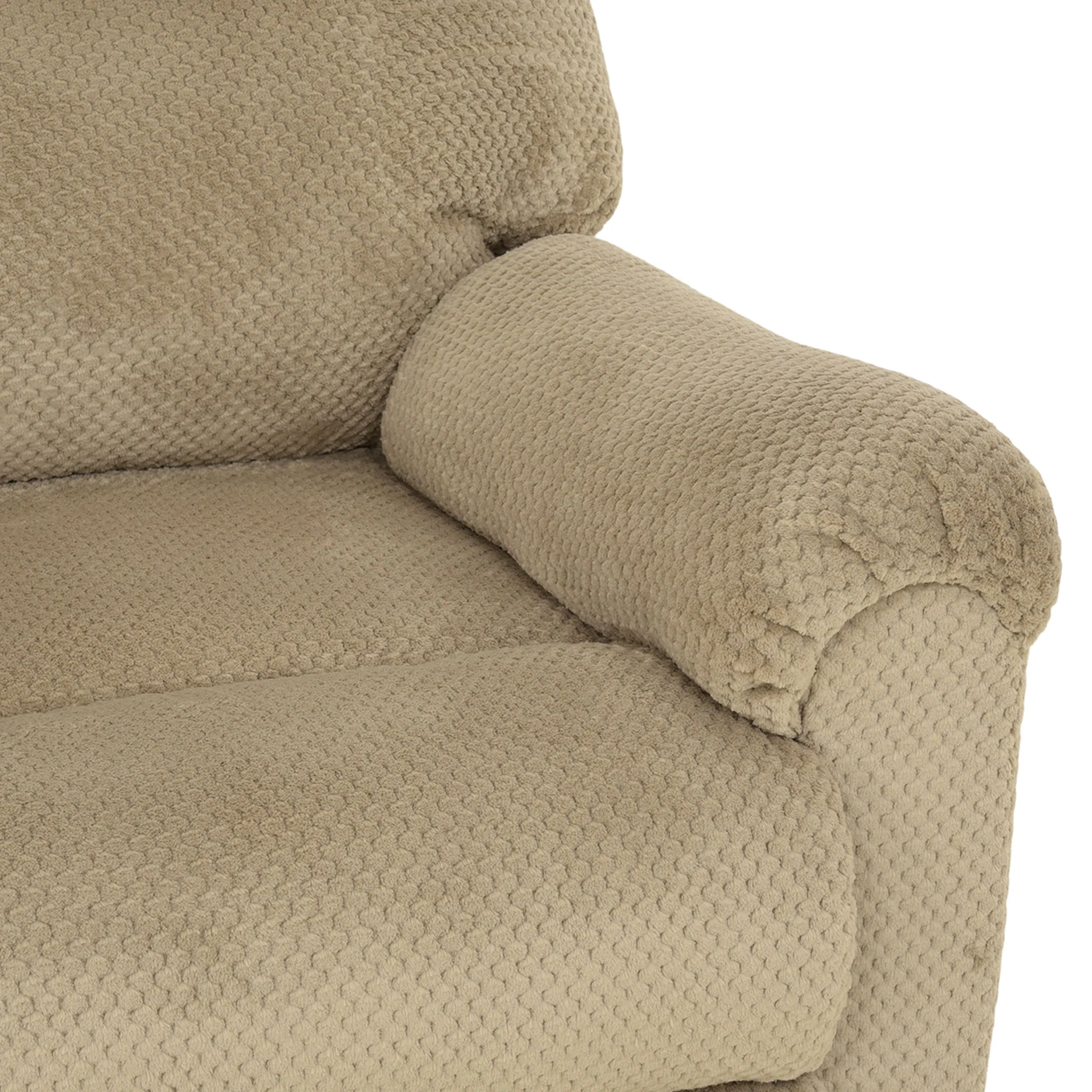 LUTON Fotoliu cu recliner și lift electric, stofă - Image 25
