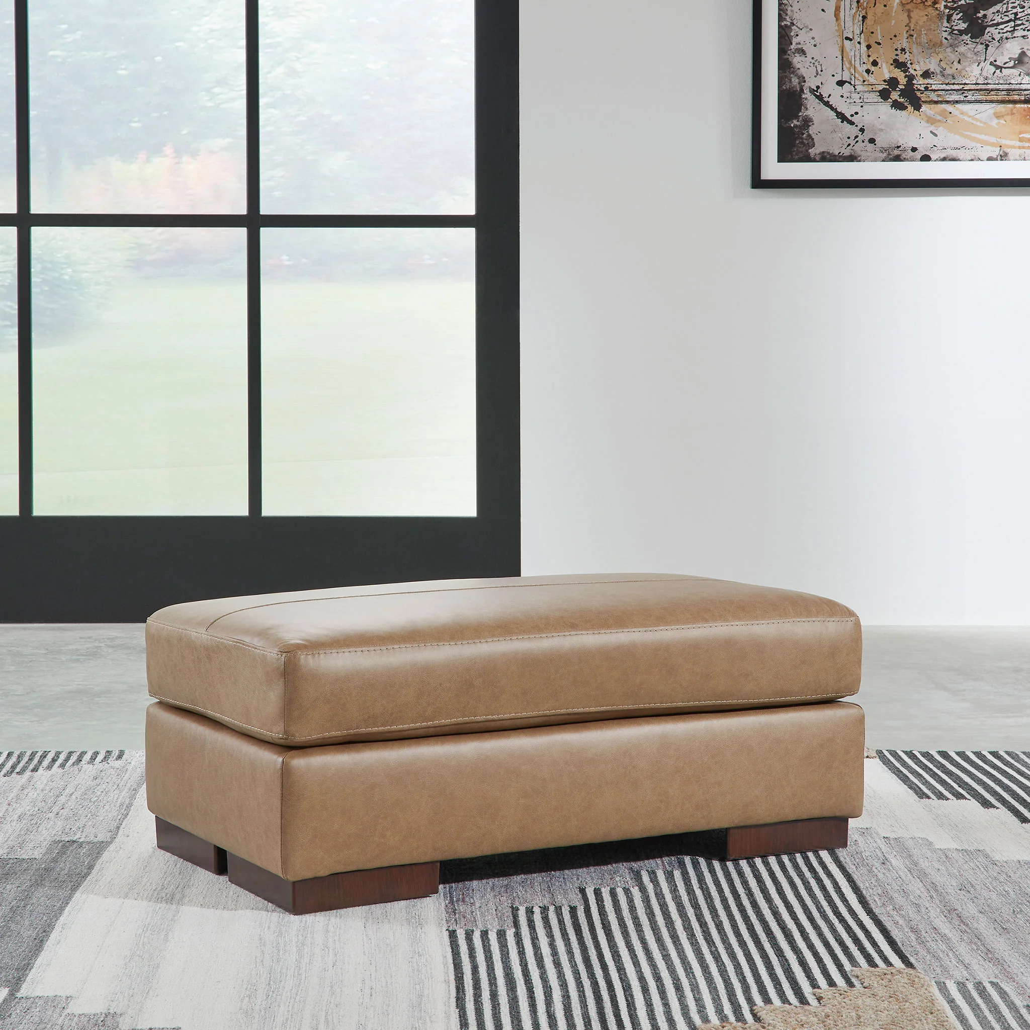 SHELBY Taburet, piele - Image 2