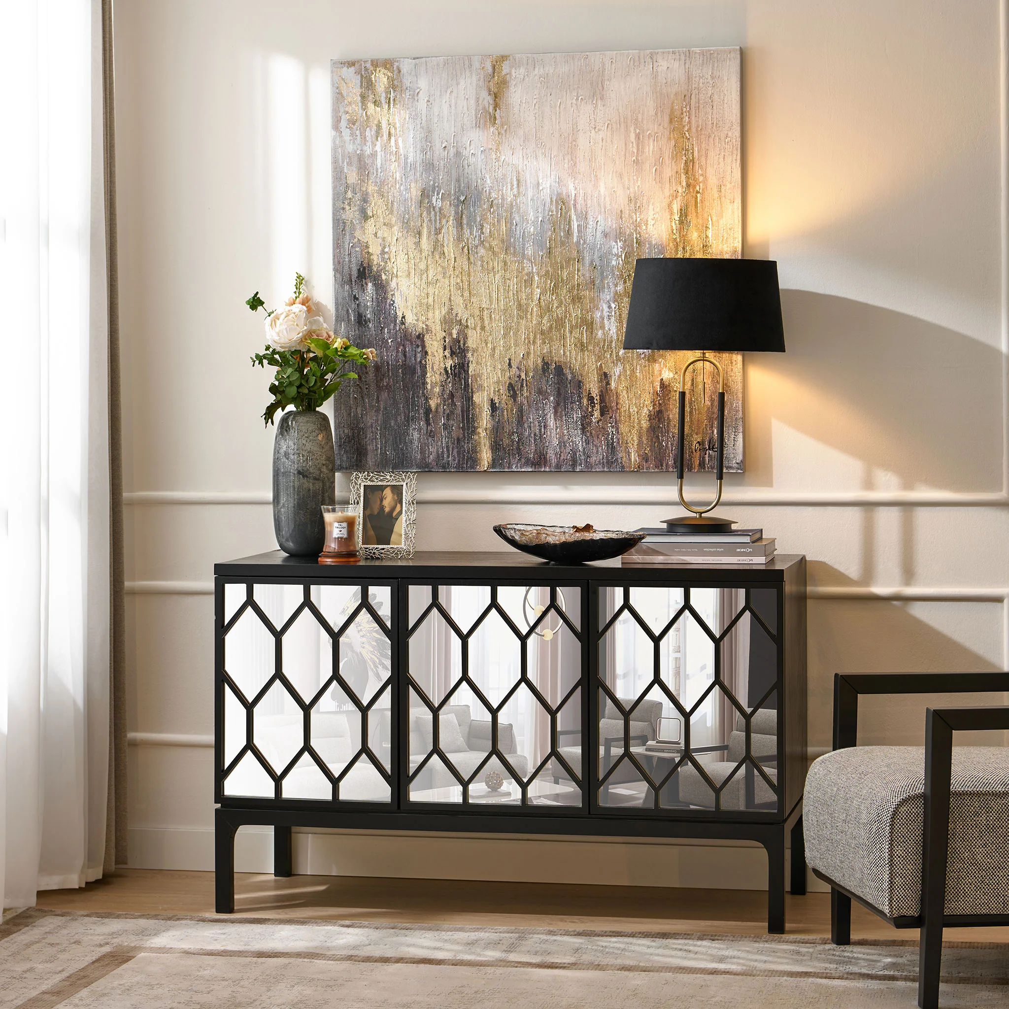 NIRVANA Tablou canvas 100x100cm - Image 12