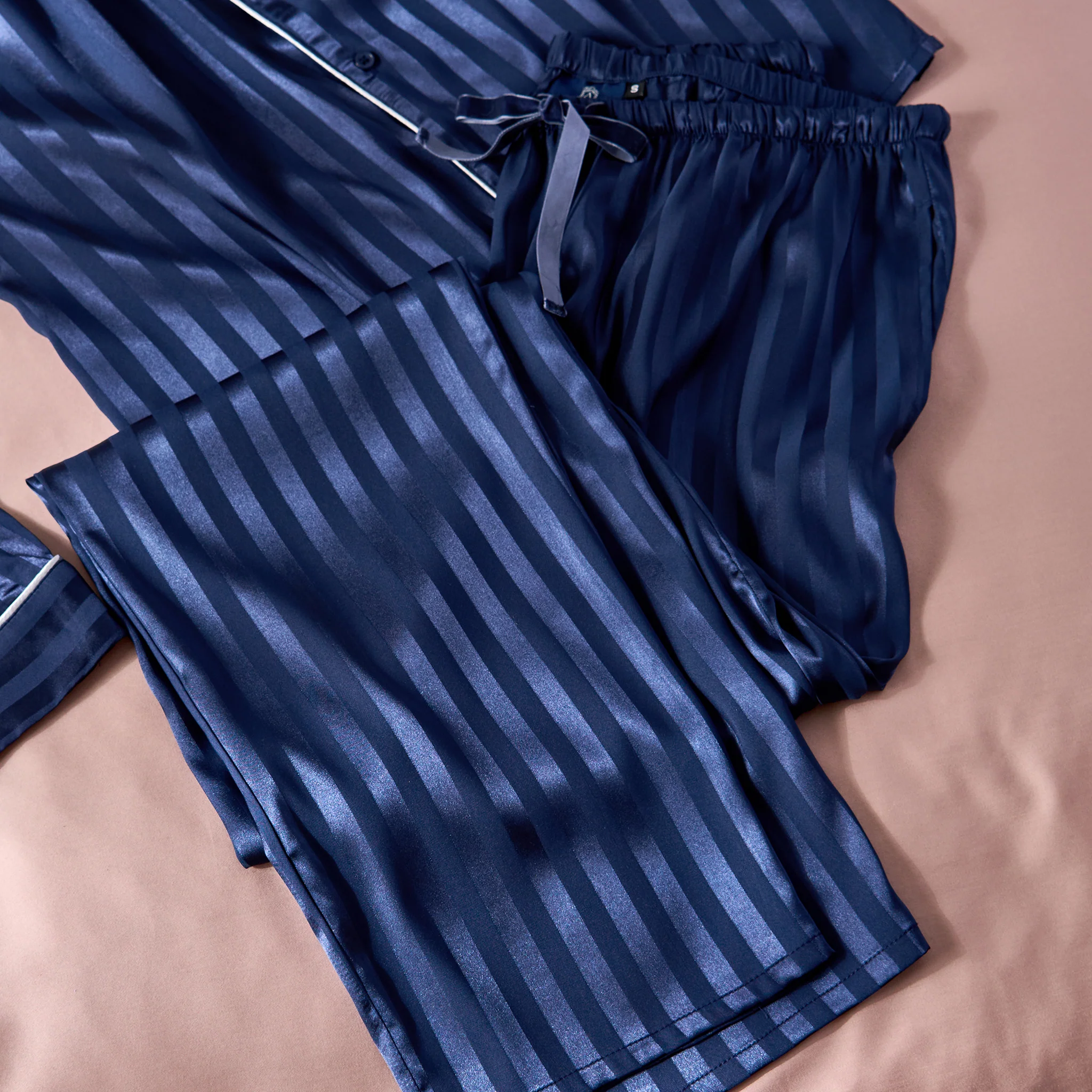 SATIN STRIPES Pijama - Image 11