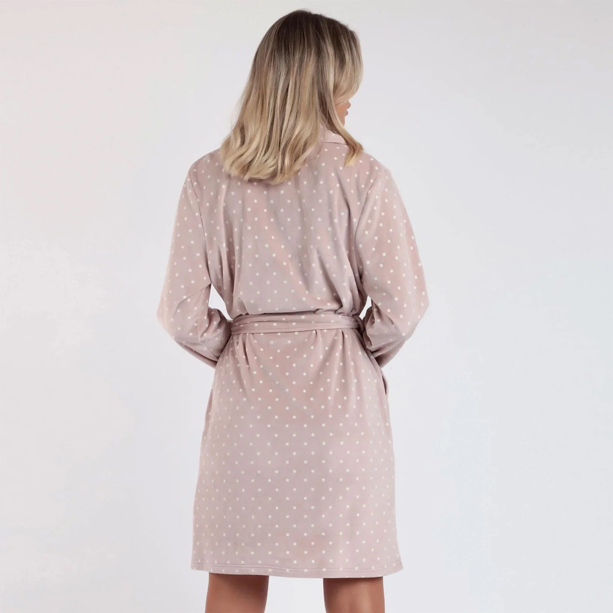 VELVET DOTS Halat casa - Image 12