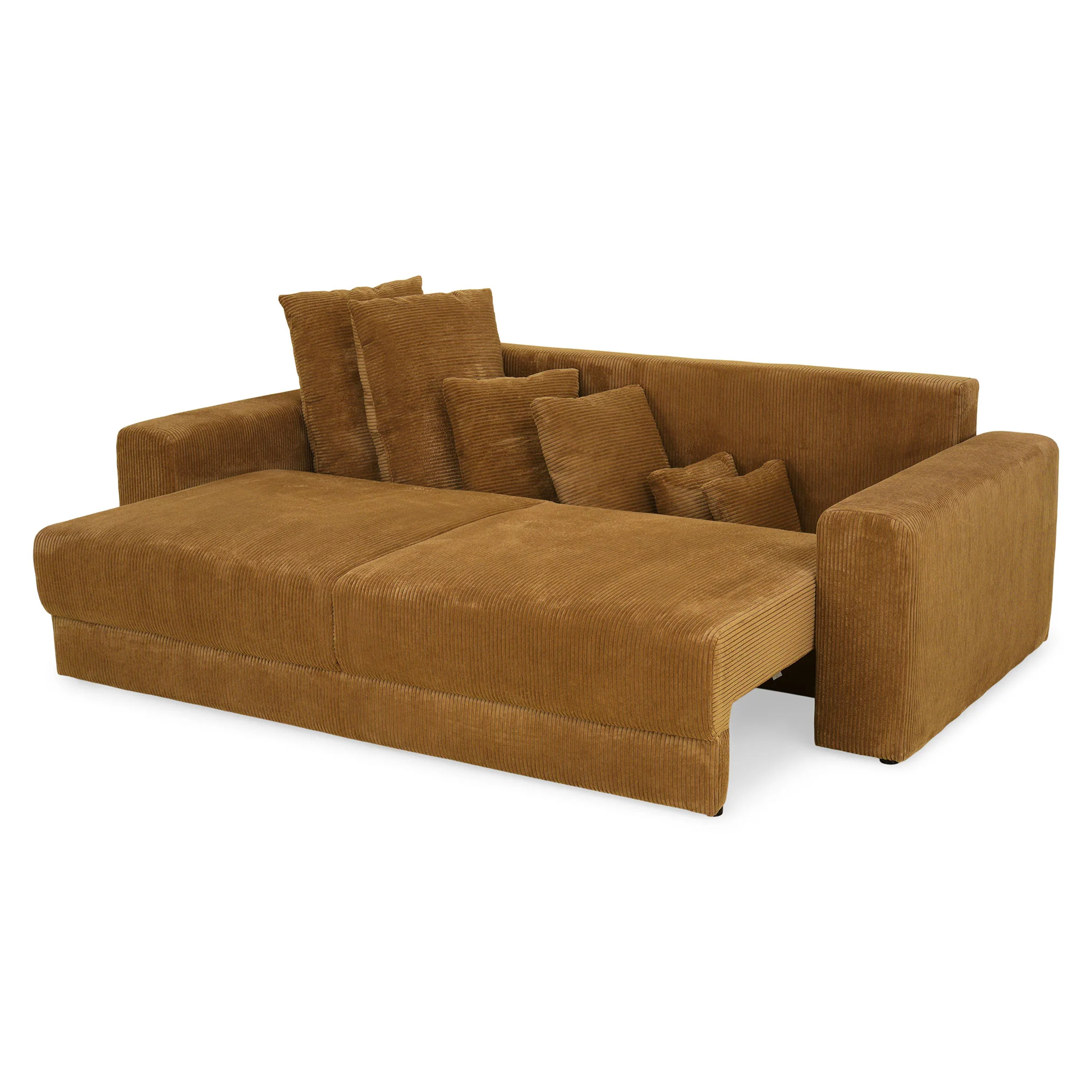MELUN Canapea extensibilă, 3 locuri, ladă depozitare, stofă - Image 30