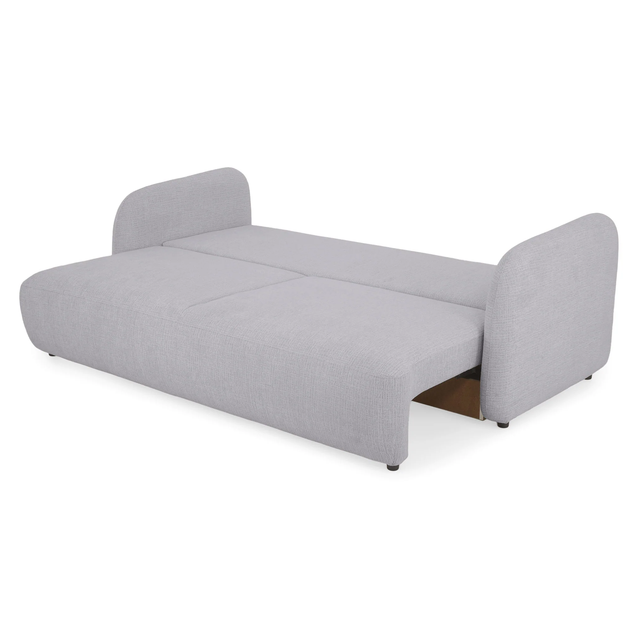 LUNEL Canapea extensibilă, 2 locuri, ladă depozitare, stofă - Image 23