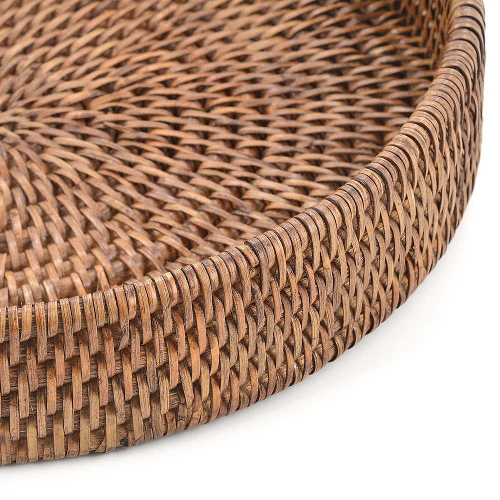 ARTESIA Tavă servire, ratan, L.43cm - Image 7