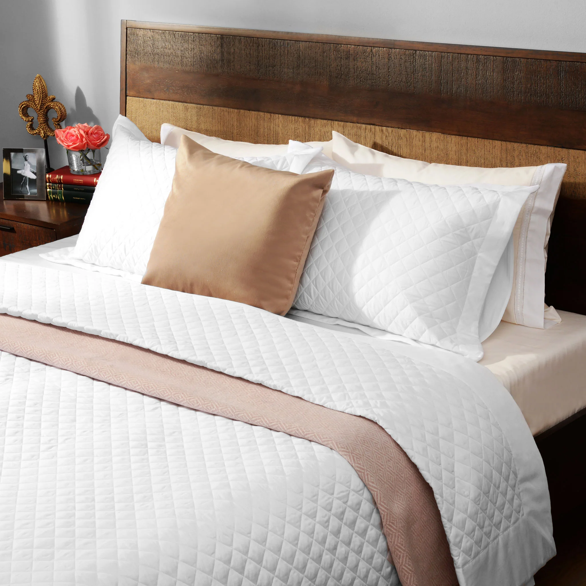 SIMPLY SATEEN Set cuvertură 3 piese, 240x270cm - Image 5