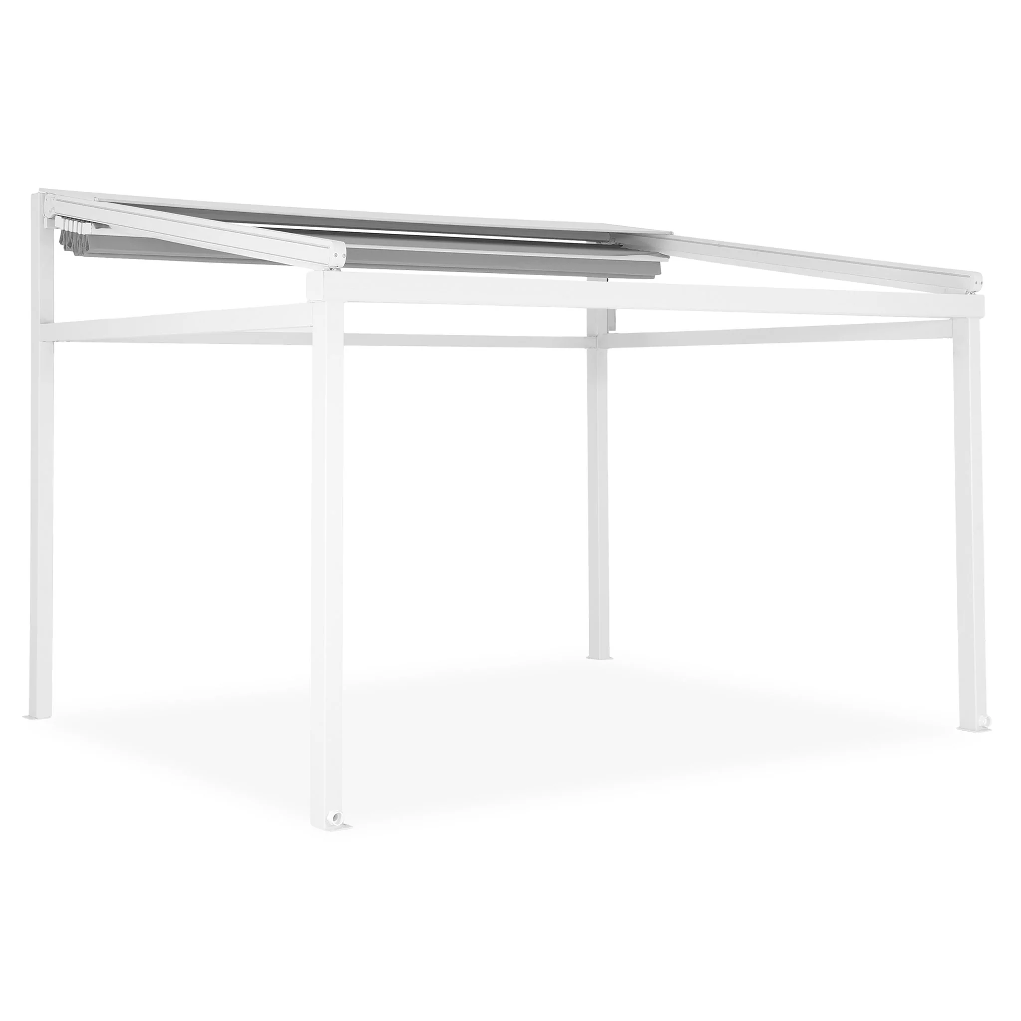 SUNJOY Pergolă bioclimatică motorizată, 350x400cm - Image 10