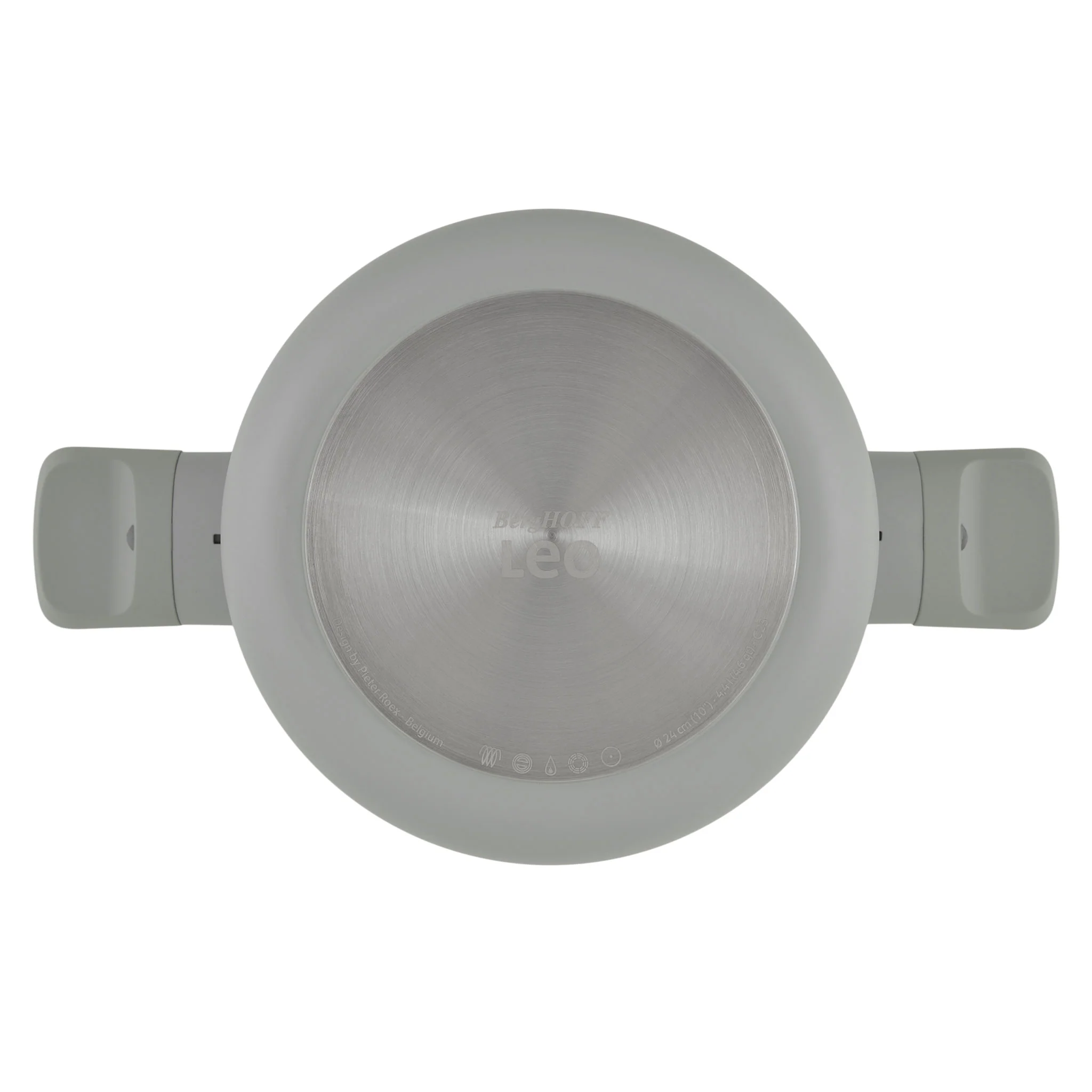 BALANCE Oală cu mânere și capac, aluminiu, D.28cm - Image 12