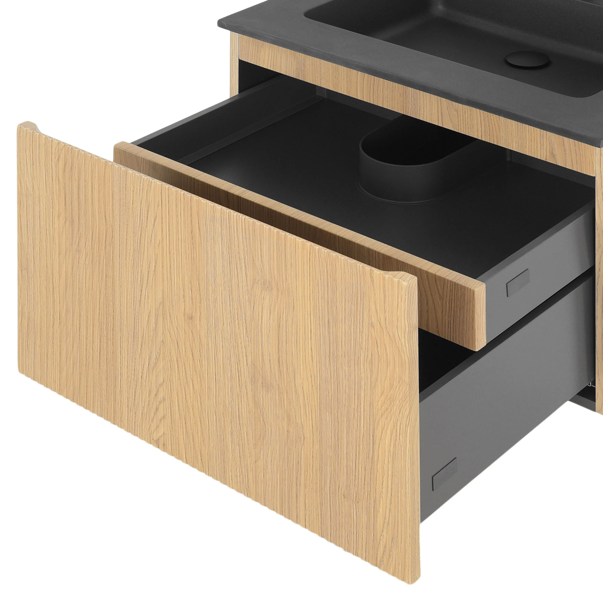 BRUNO Set mobilier baie, mască lavoar, dulap suspendat și lavoar - Image 21