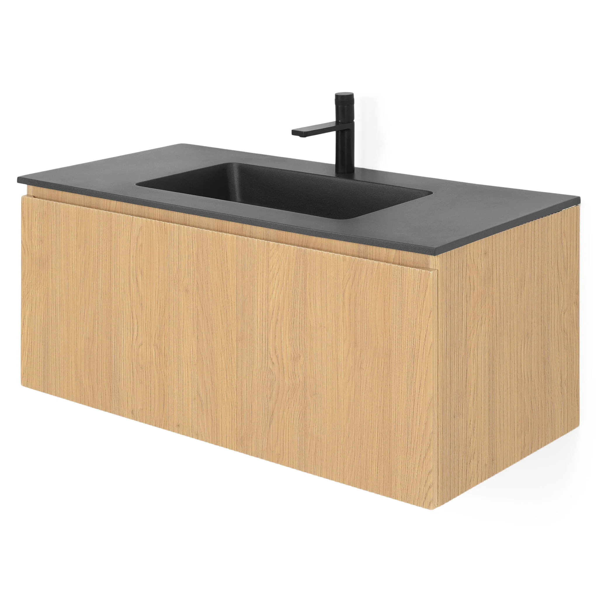 BRUNO Set mobilier baie, mască lavoar, dulap suspendat și lavoar - Image 5