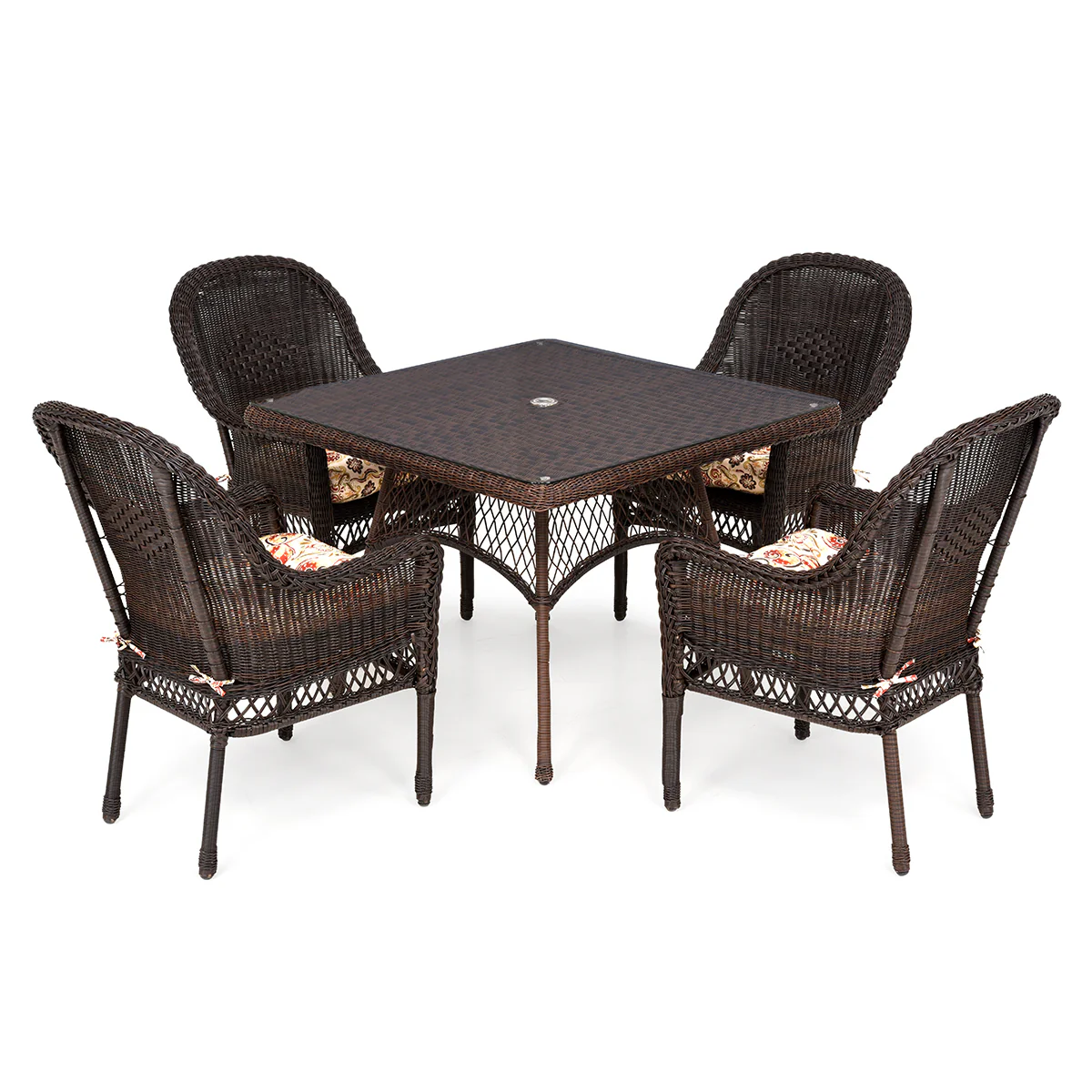 SUSAN Set mobilier terasă/grădină, 4 scaune și masă