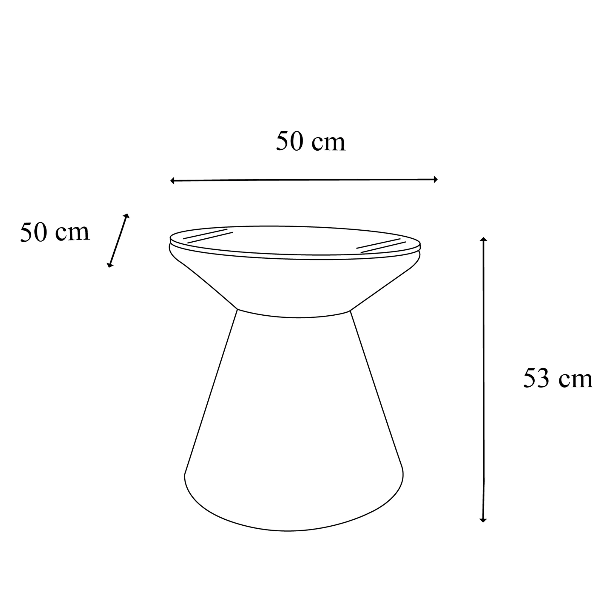 SALIMA Măsuță de cafea exterior - Image 7