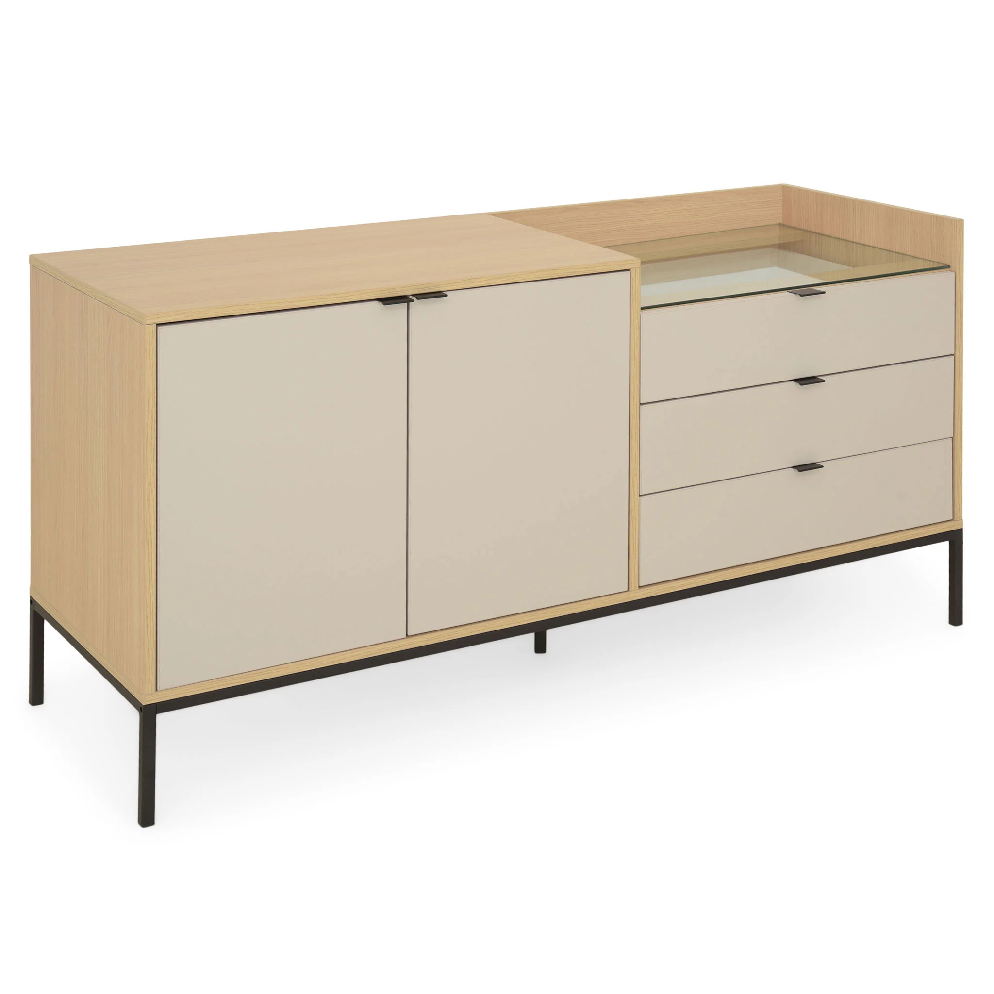 COMPACT Comodă 2 uși, 3 sertare - Image 100