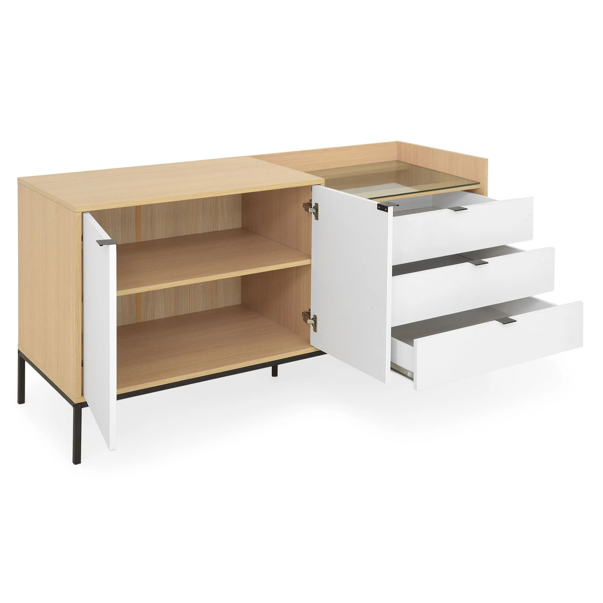 COMPACT Comodă 2 uși, 3 sertare - Image 93