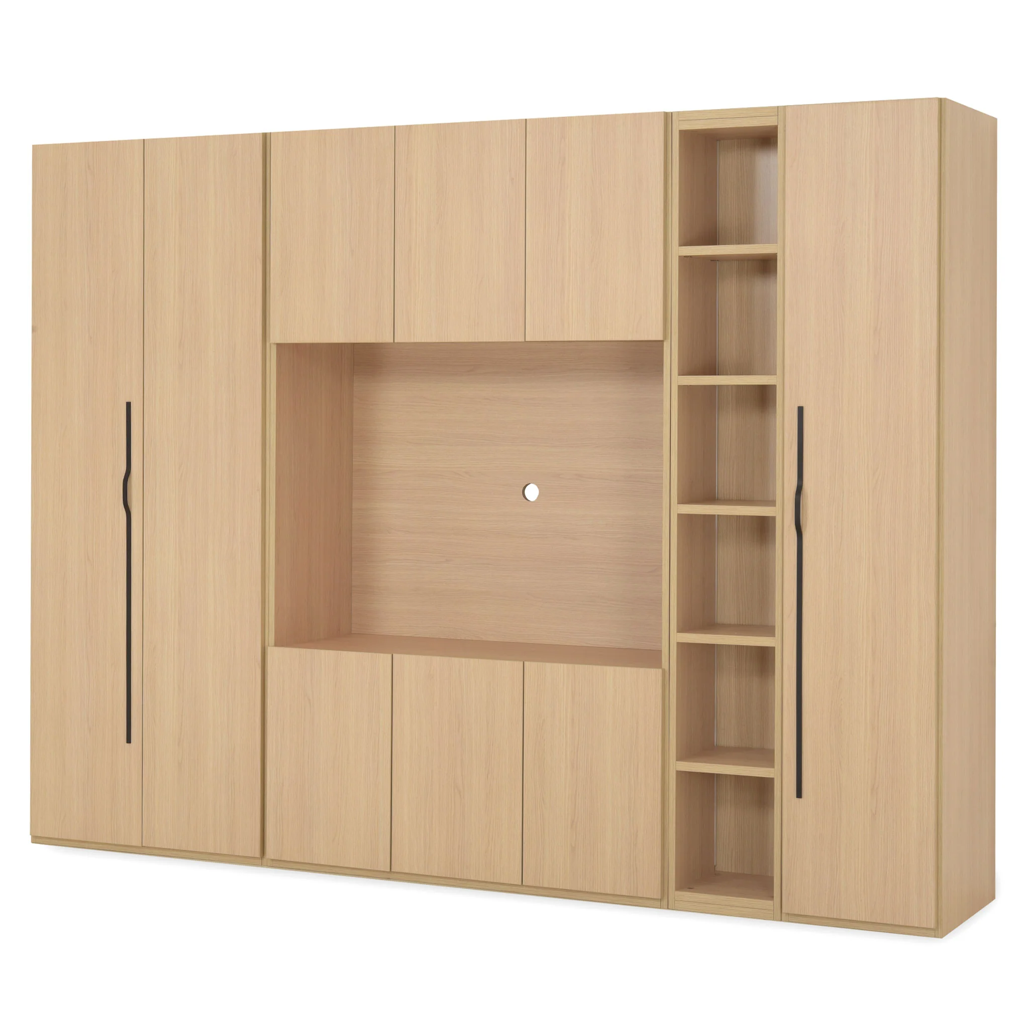 COMPACT Dressing 9 uși, spațiu TV - Image 19