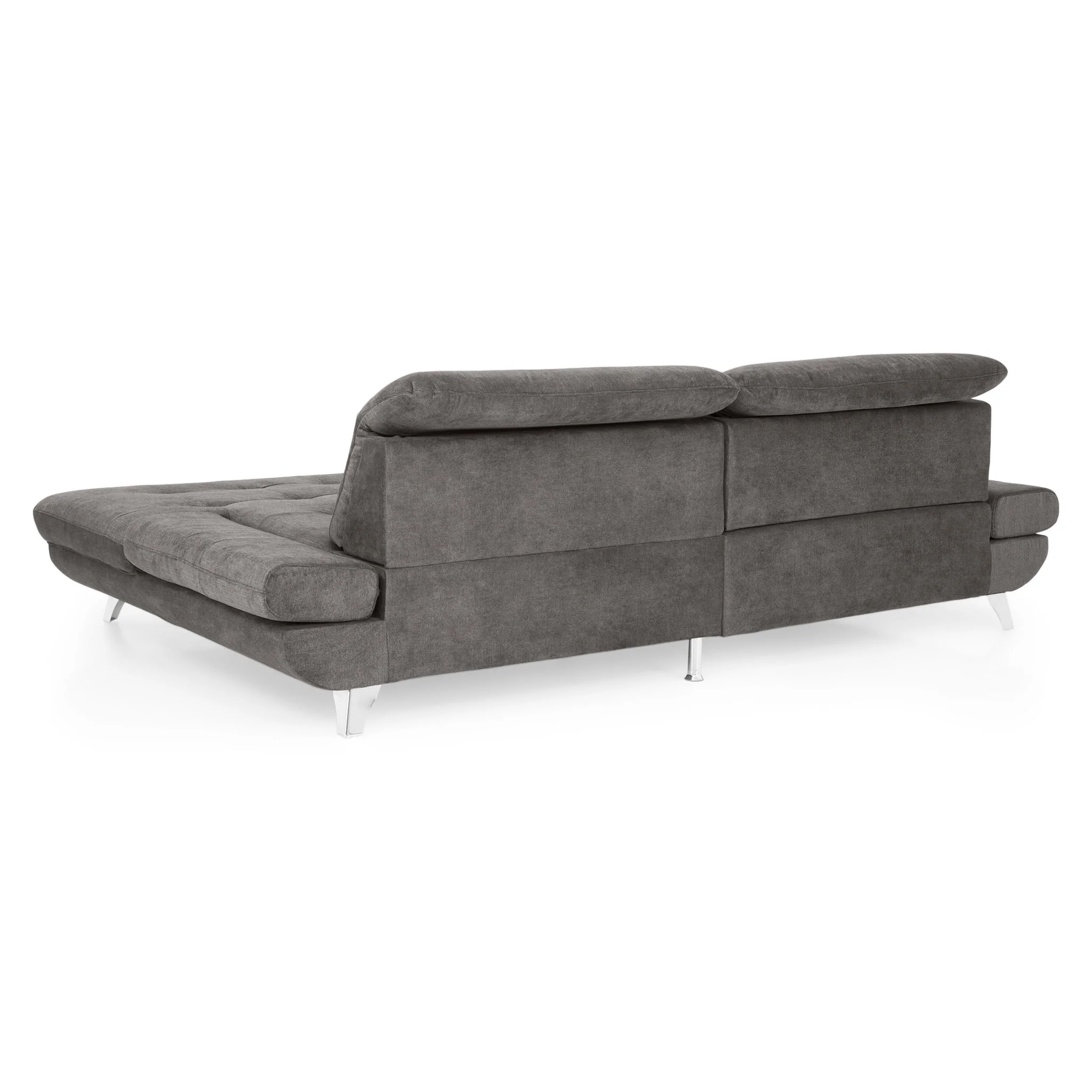 SALMA Colțar extensibil, șezlong stânga/dreapta, mecanism tetiere, stofă - Image 108