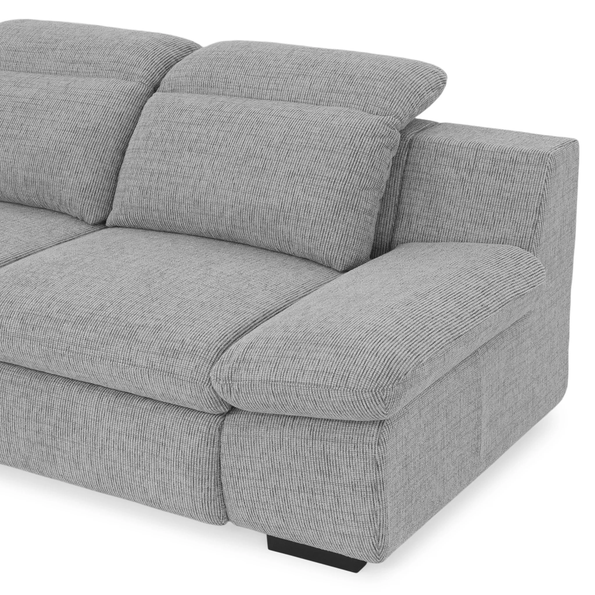 DAMIAN Colțar extensibil, șezlong stânga/dreapta, mecanism tetiere, ladă depozitare inclusă, stofă - Image 11