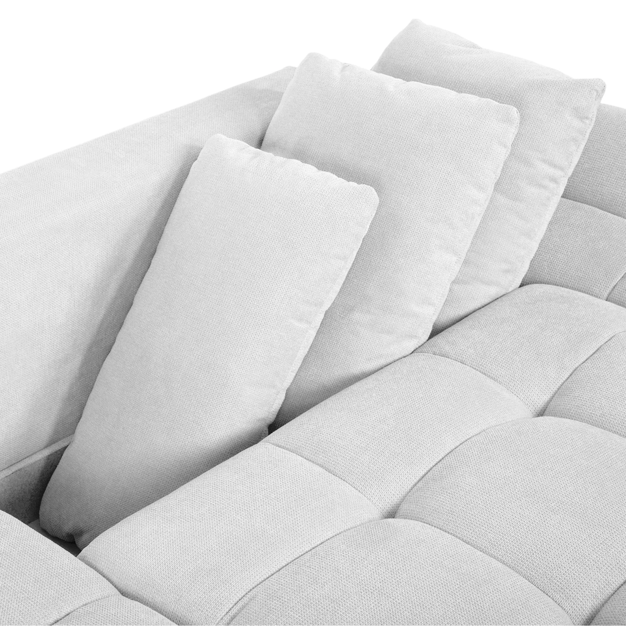 SWING Colțar extensibil, șezlong stânga/dreapta, stofă - Image 24
