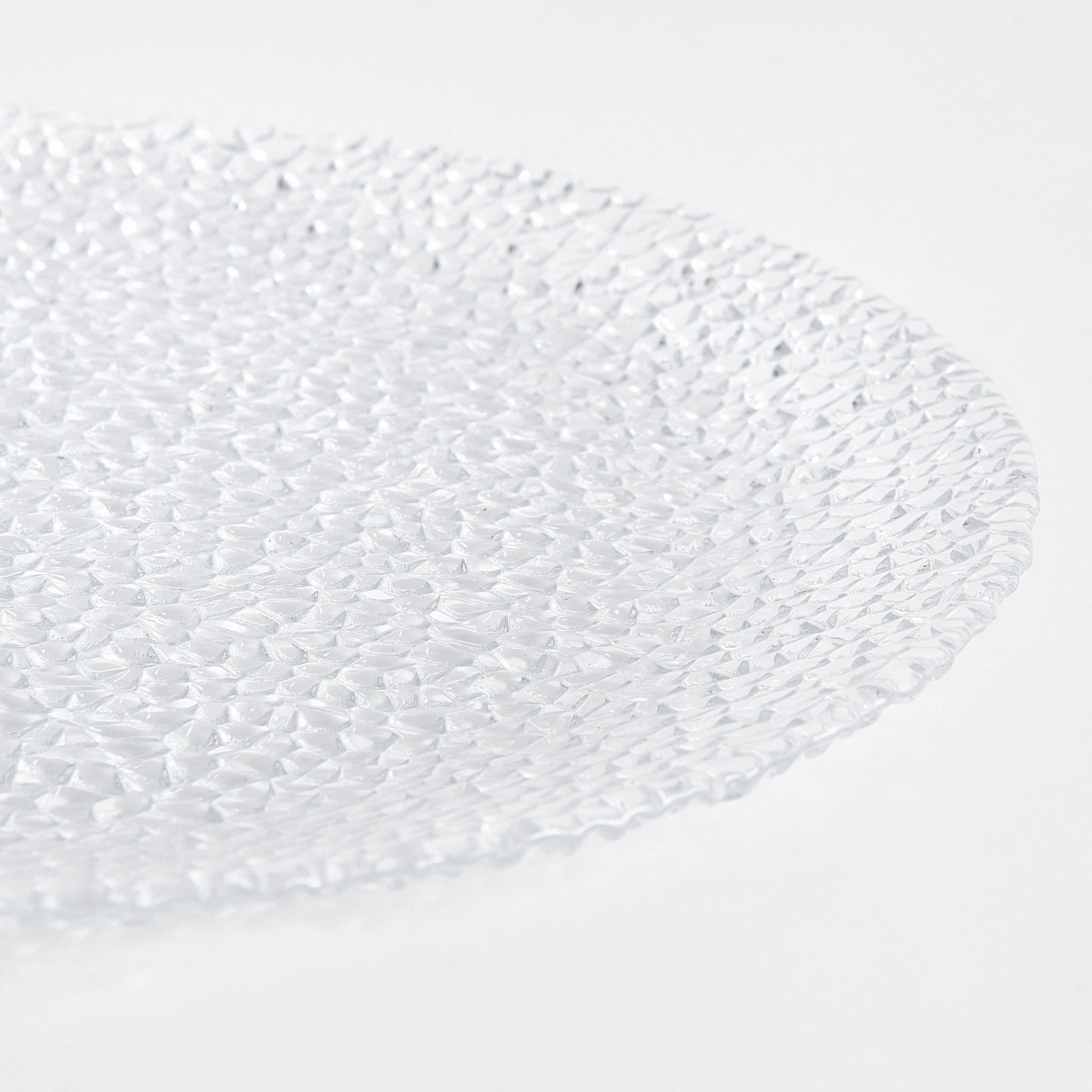 GLAMOUR Platou, sticlă, D.33cm - Image 7
