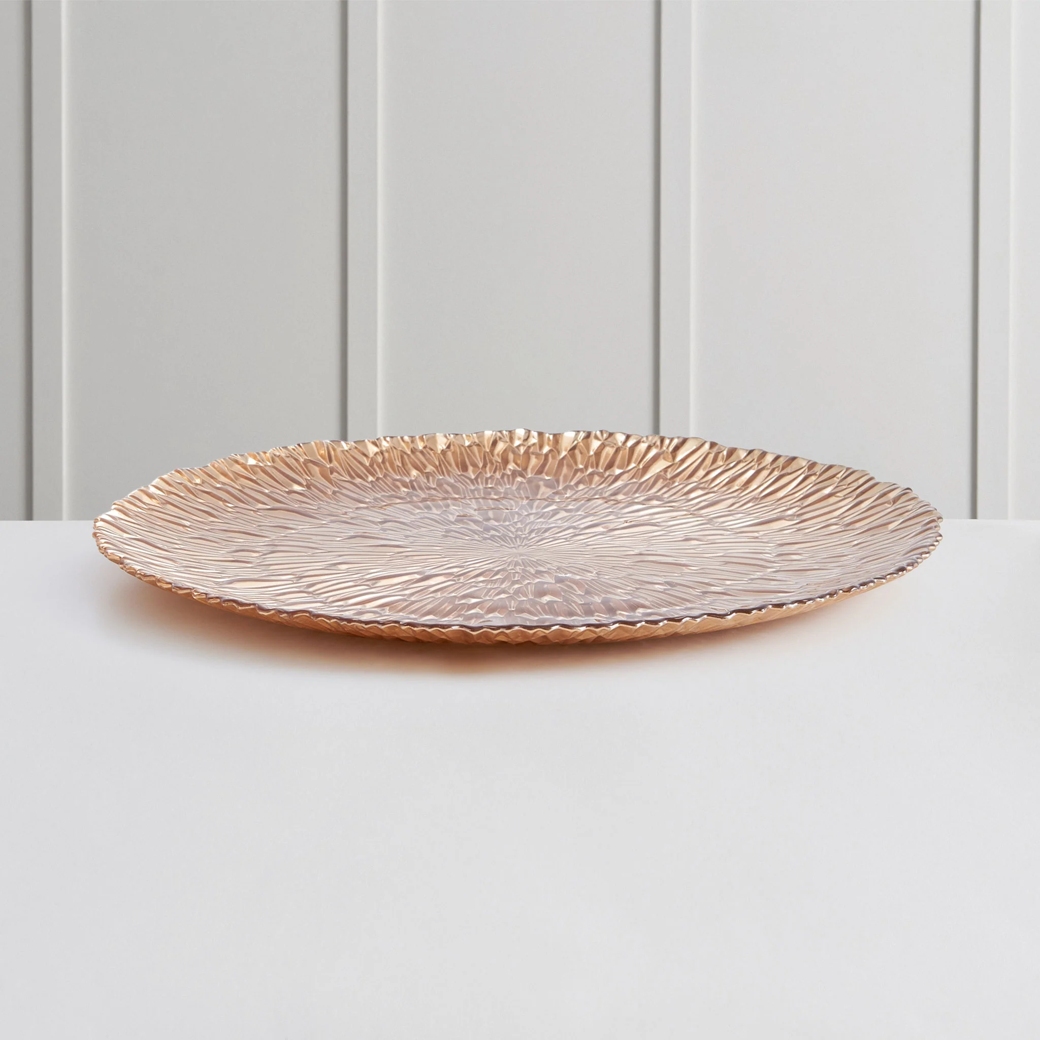 FRANTIC Platou, sticlă, D.33cm - Image 4